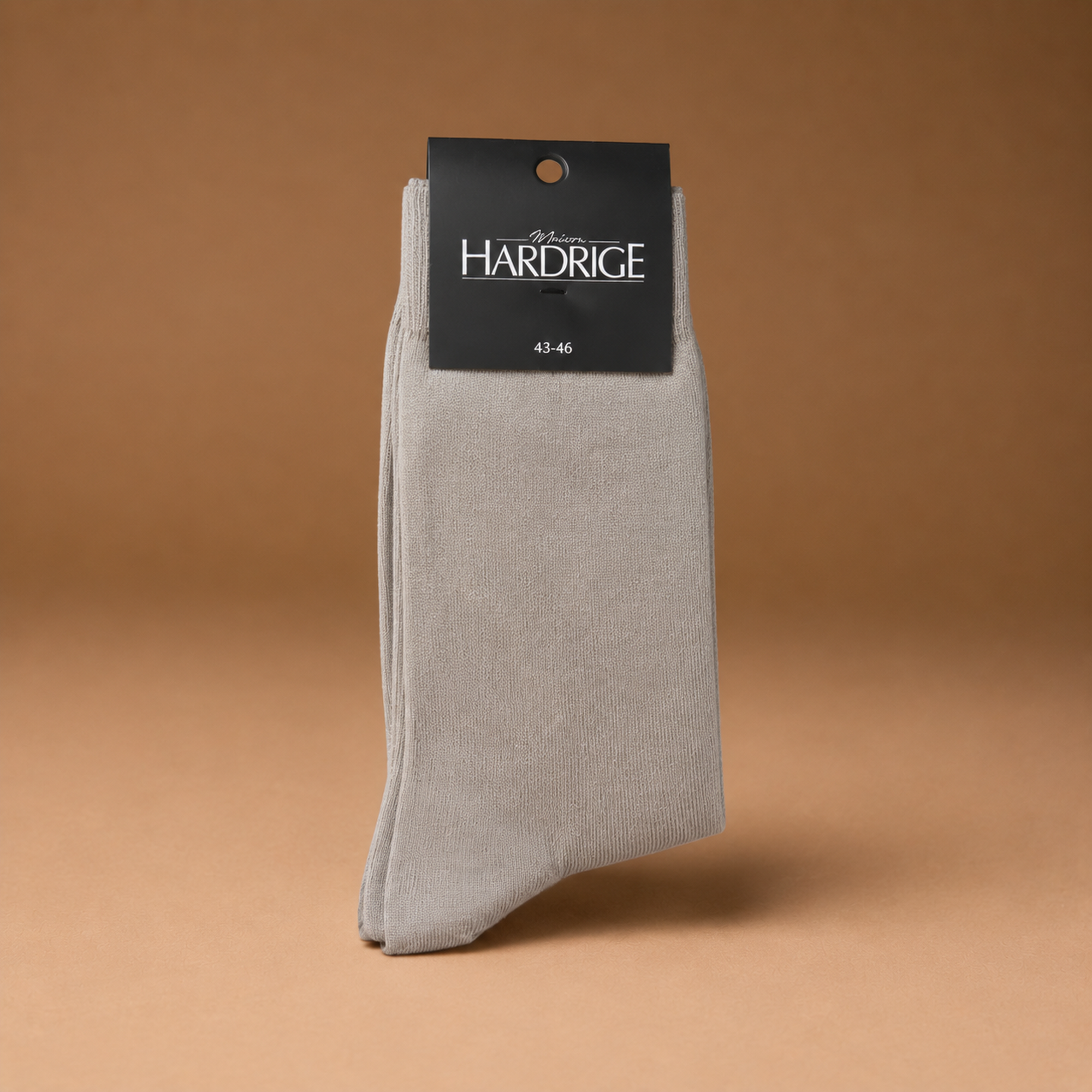 Hardrige, Chaussette Taupe 