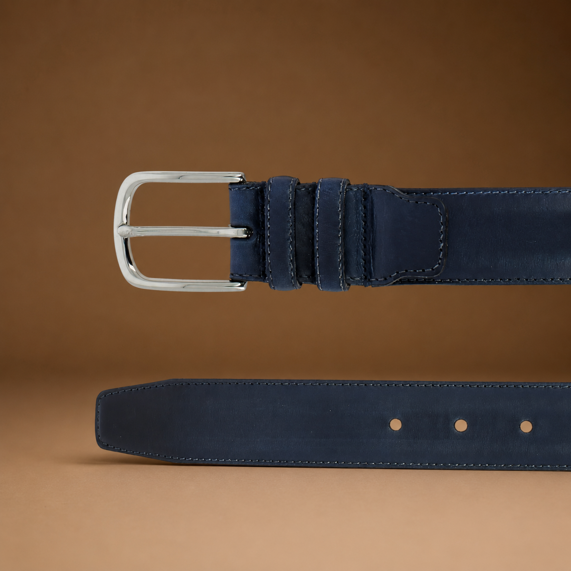 Hardrige - Bart Navy - Ceinture Gauthier bleu - vue 2