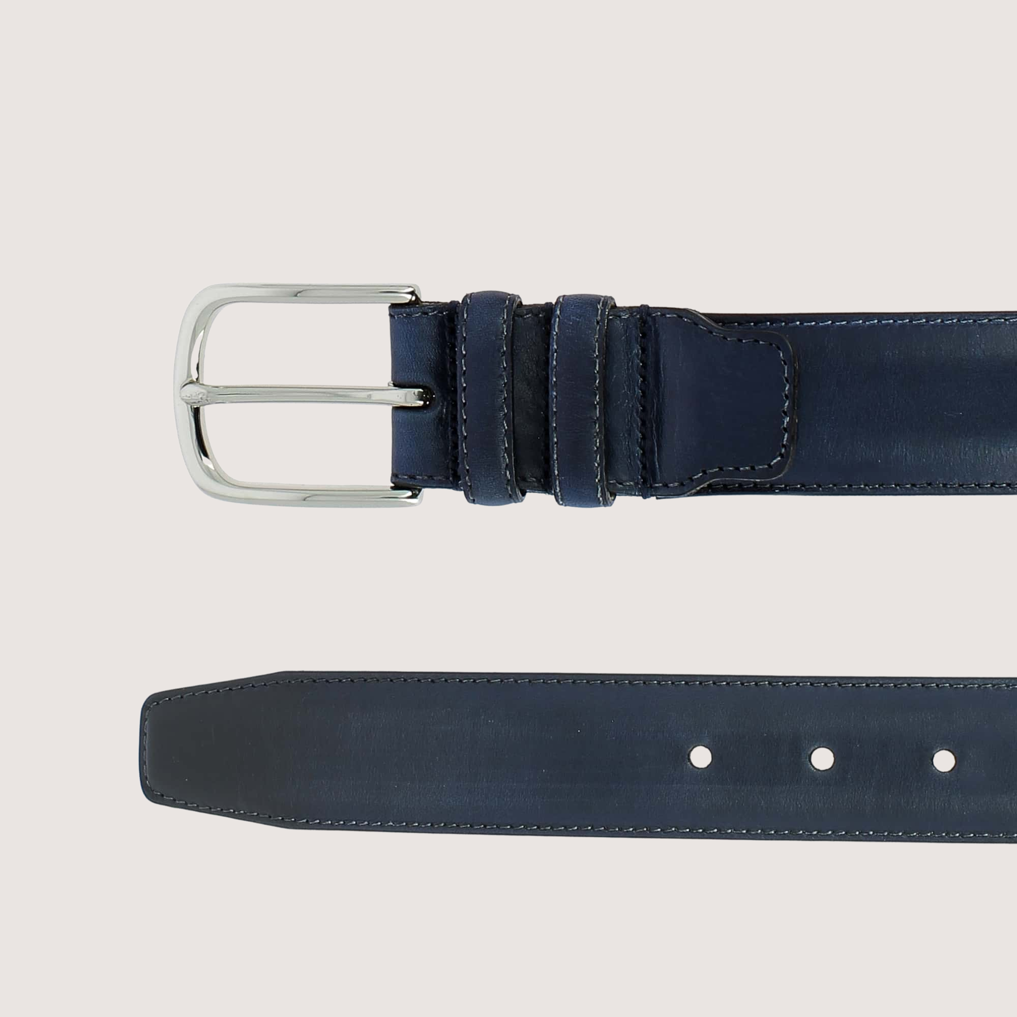 Hardrige - Michele Navy - Ceinture Gauthier bleu - vue 2