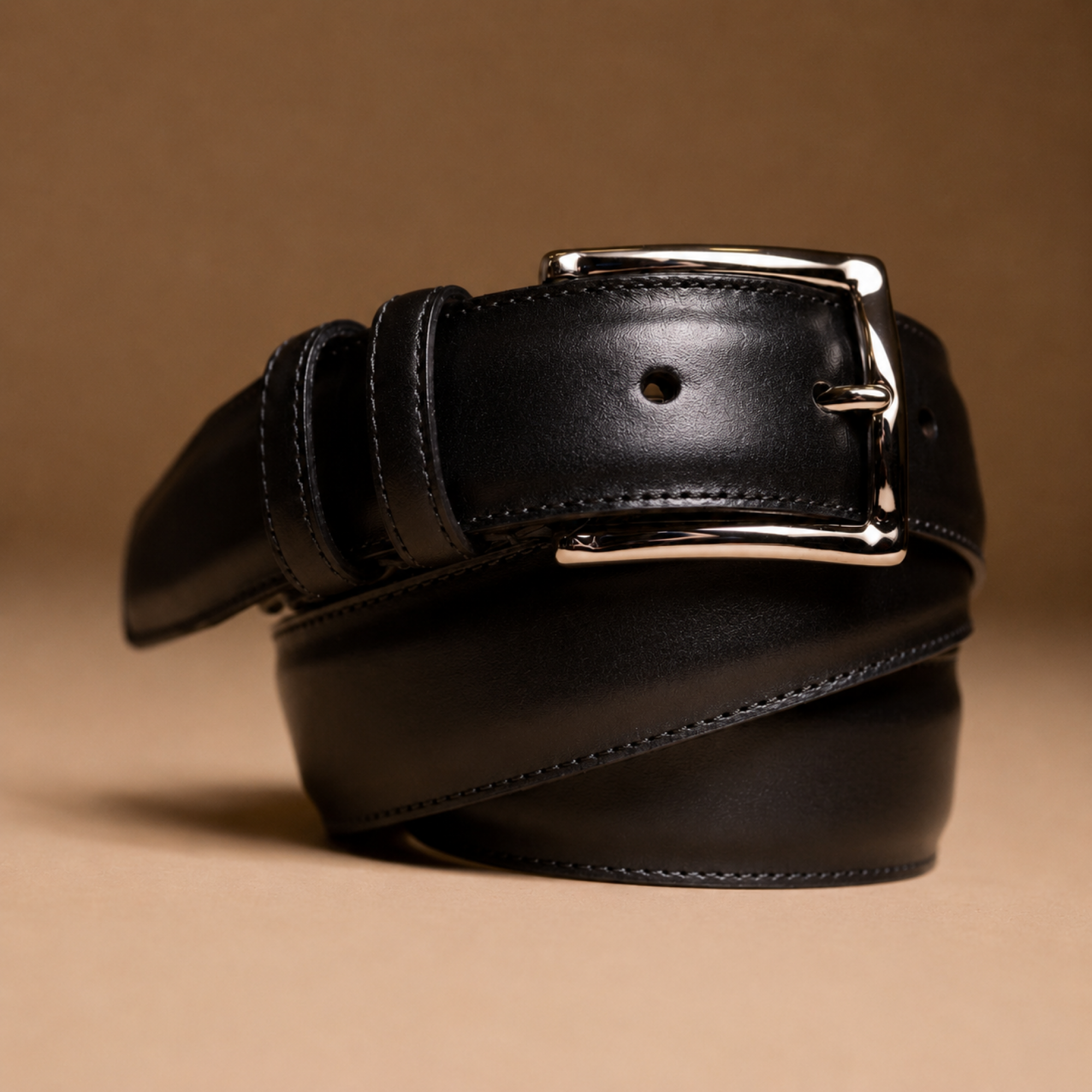 Hardrige - Hugo noir - Ceinture Gauthier noire