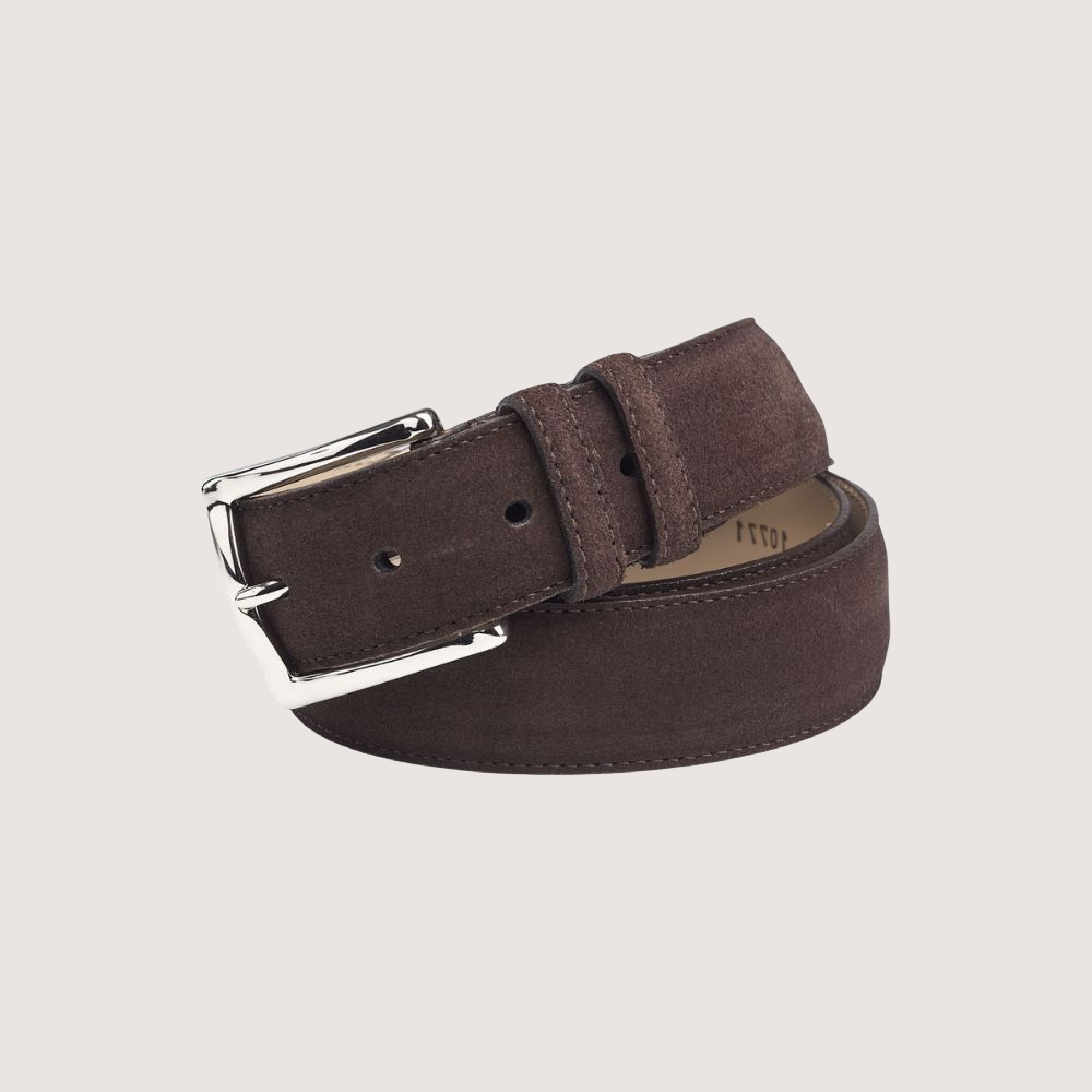 Hardrige - Gauthier - Ceinture Gauthier suede choco - vue 2