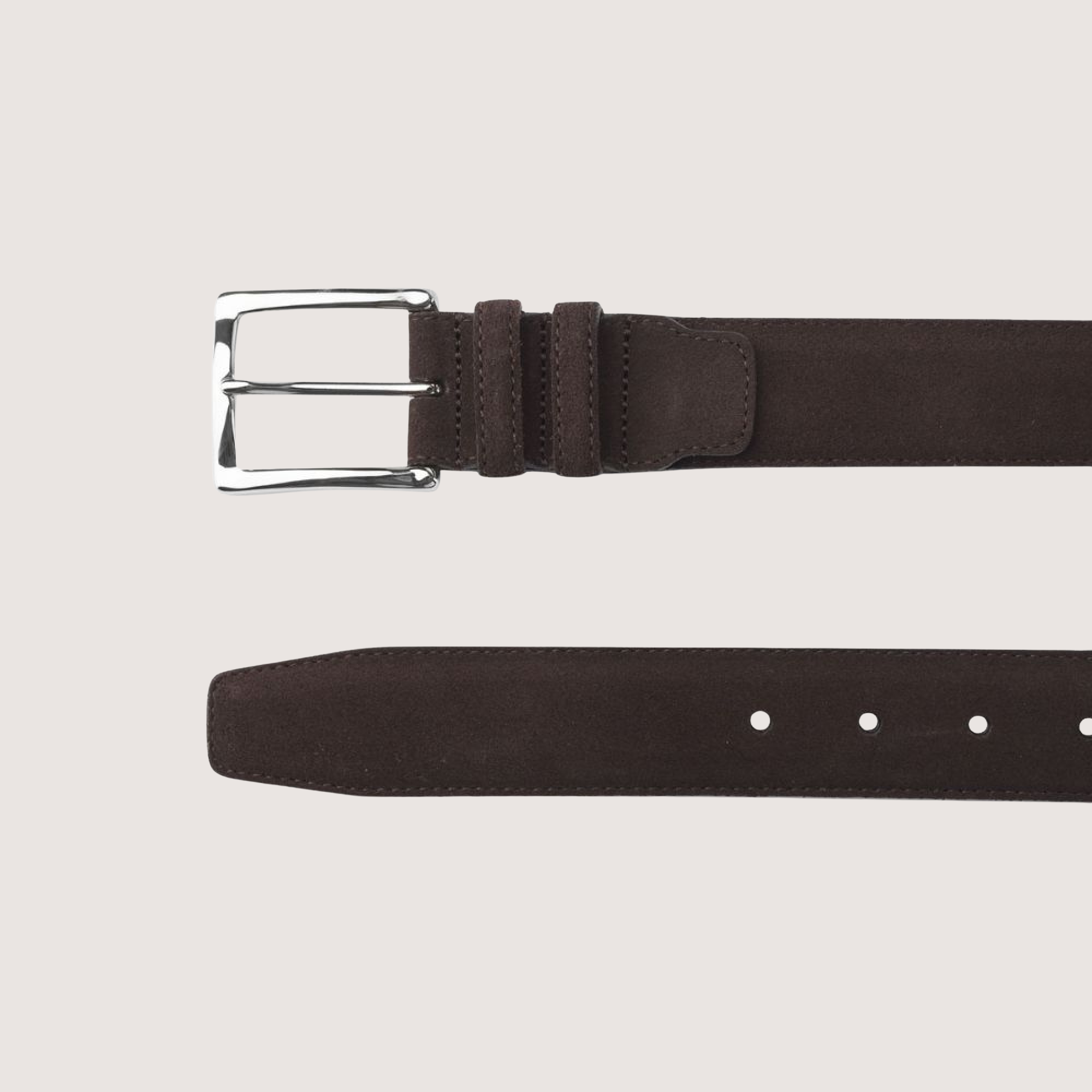 Hardrige, Ceinture Gauthier suede choco