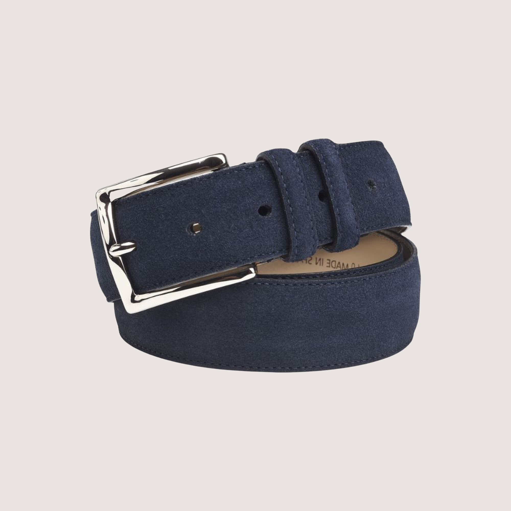 Complétez votre panier avec Ceinture Gauthier suede navy