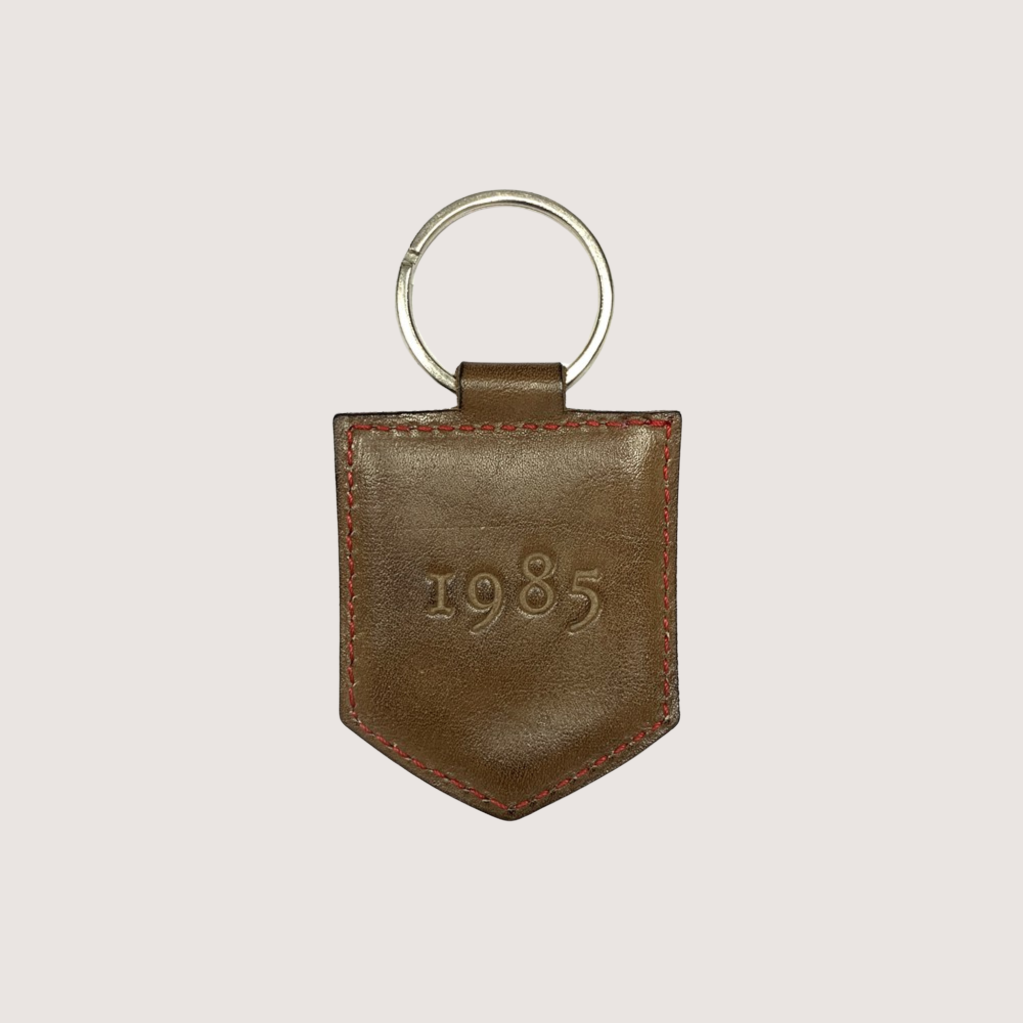 Hardrige - Ceinture Emile marron - Porte clés chocolat - vue 2