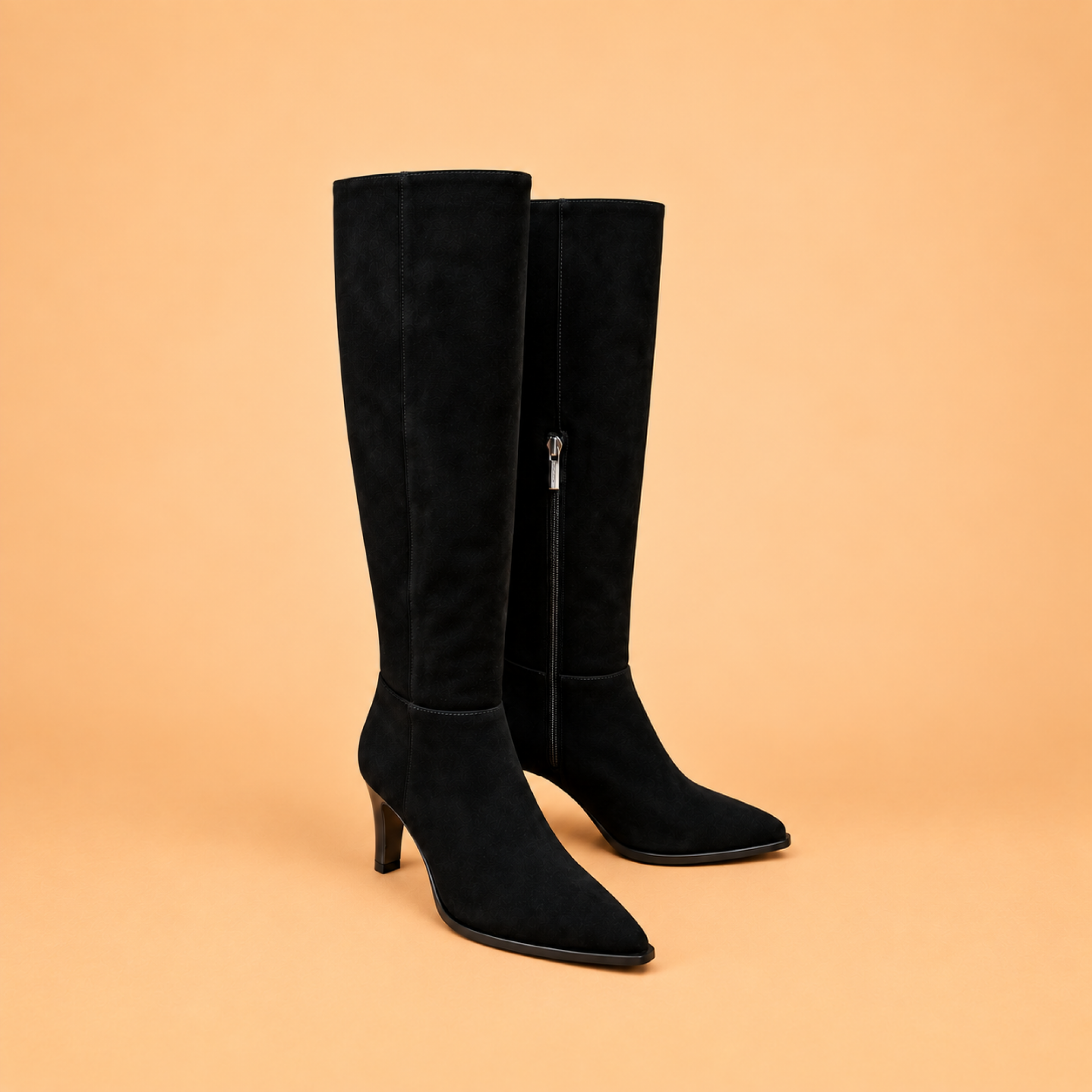 Hardrige - Bottes - Tavel velours noir - vue 2