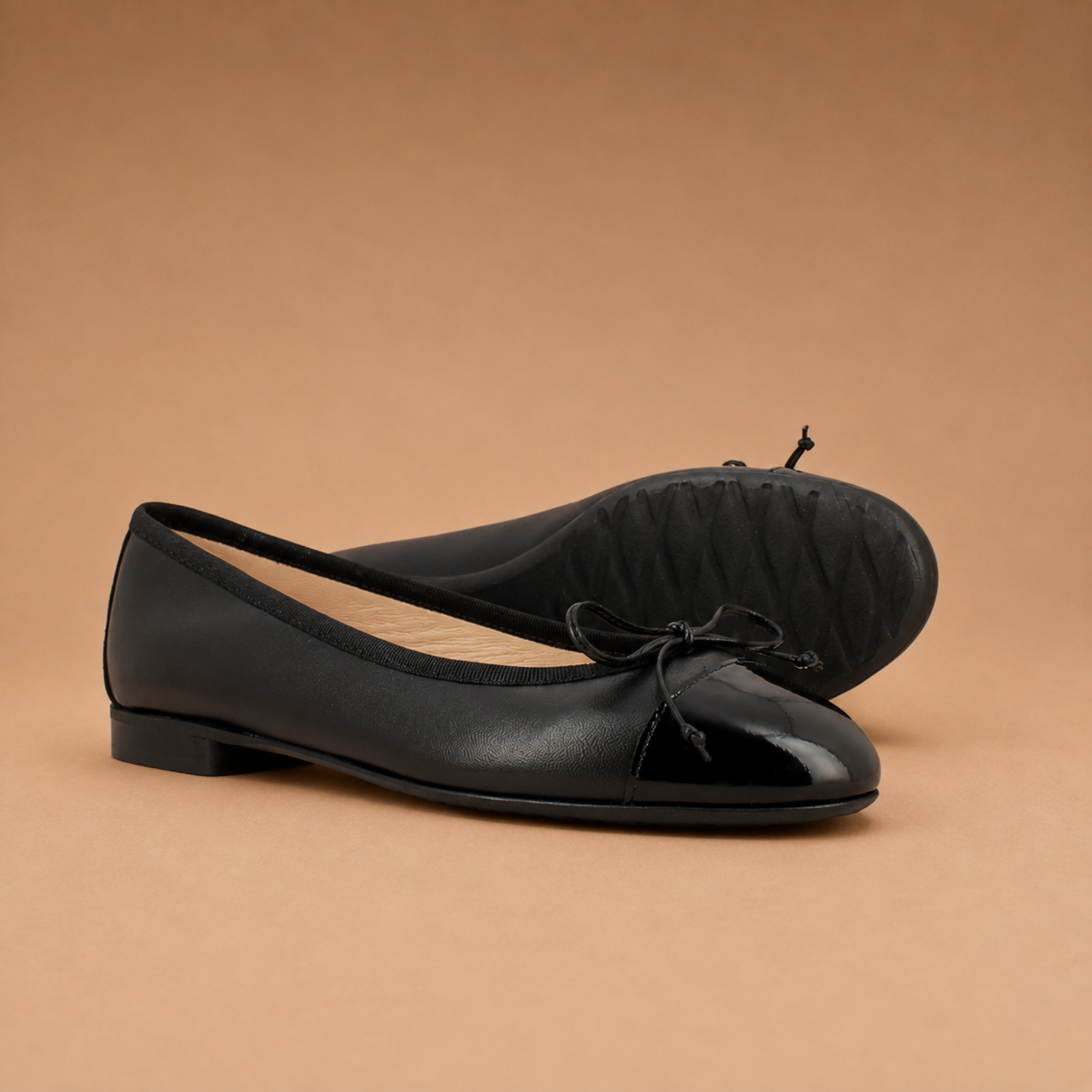Hardrige - Ballerines - Anna vernis noir - vue 2