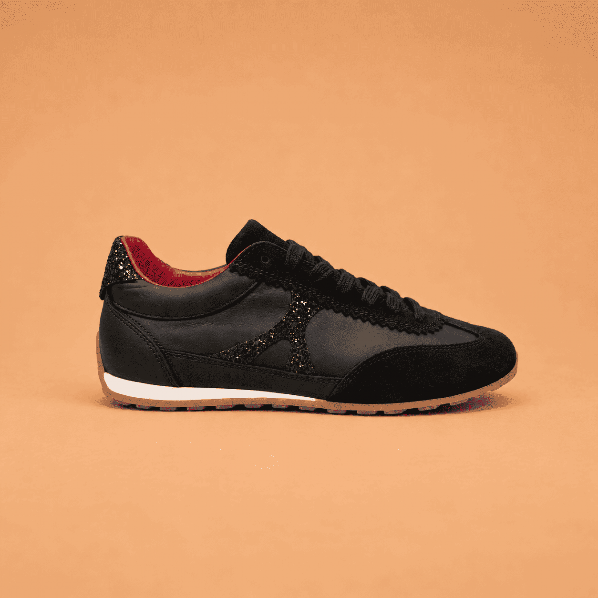 Hardrige - Baskets pour Femme HE04 - HE04 Suède Noir
