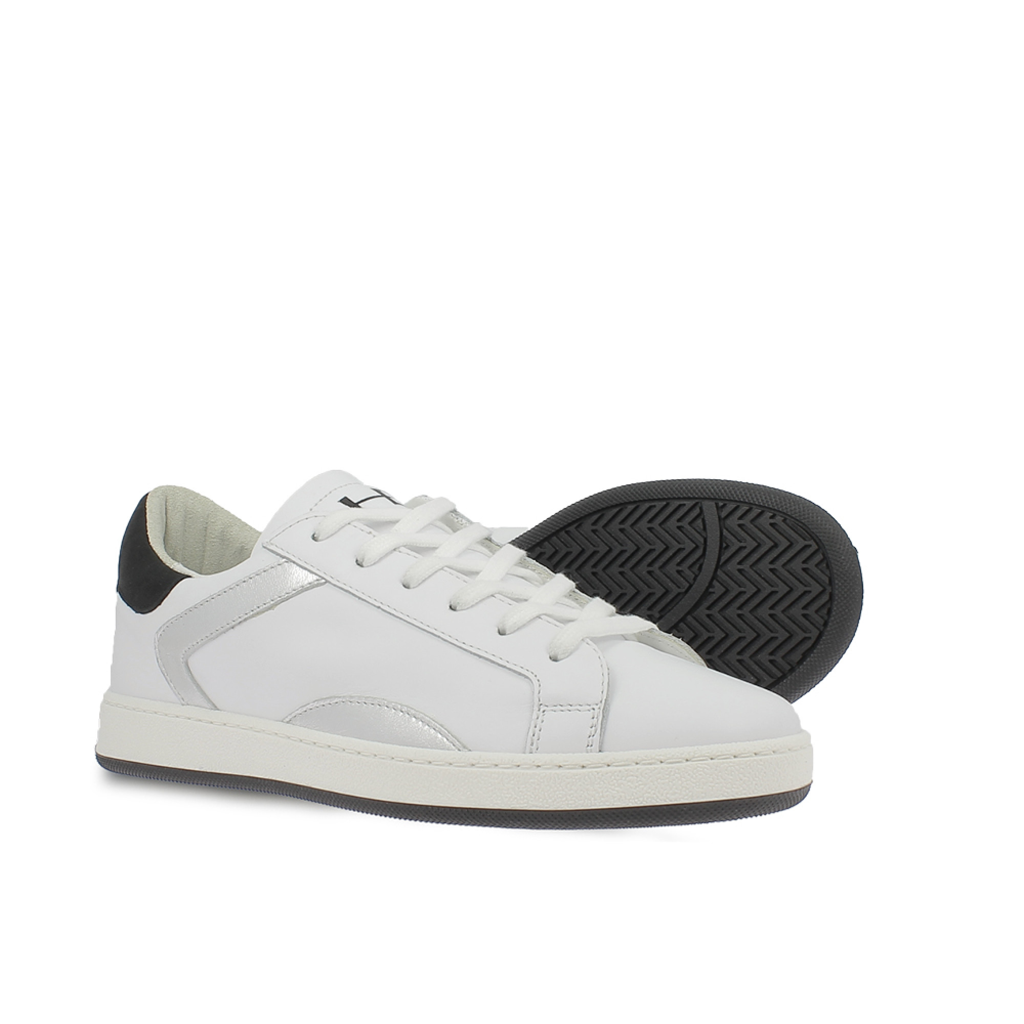 Hardrige - Myrage blanc / noir - Jets blanc / argent - vue 2
