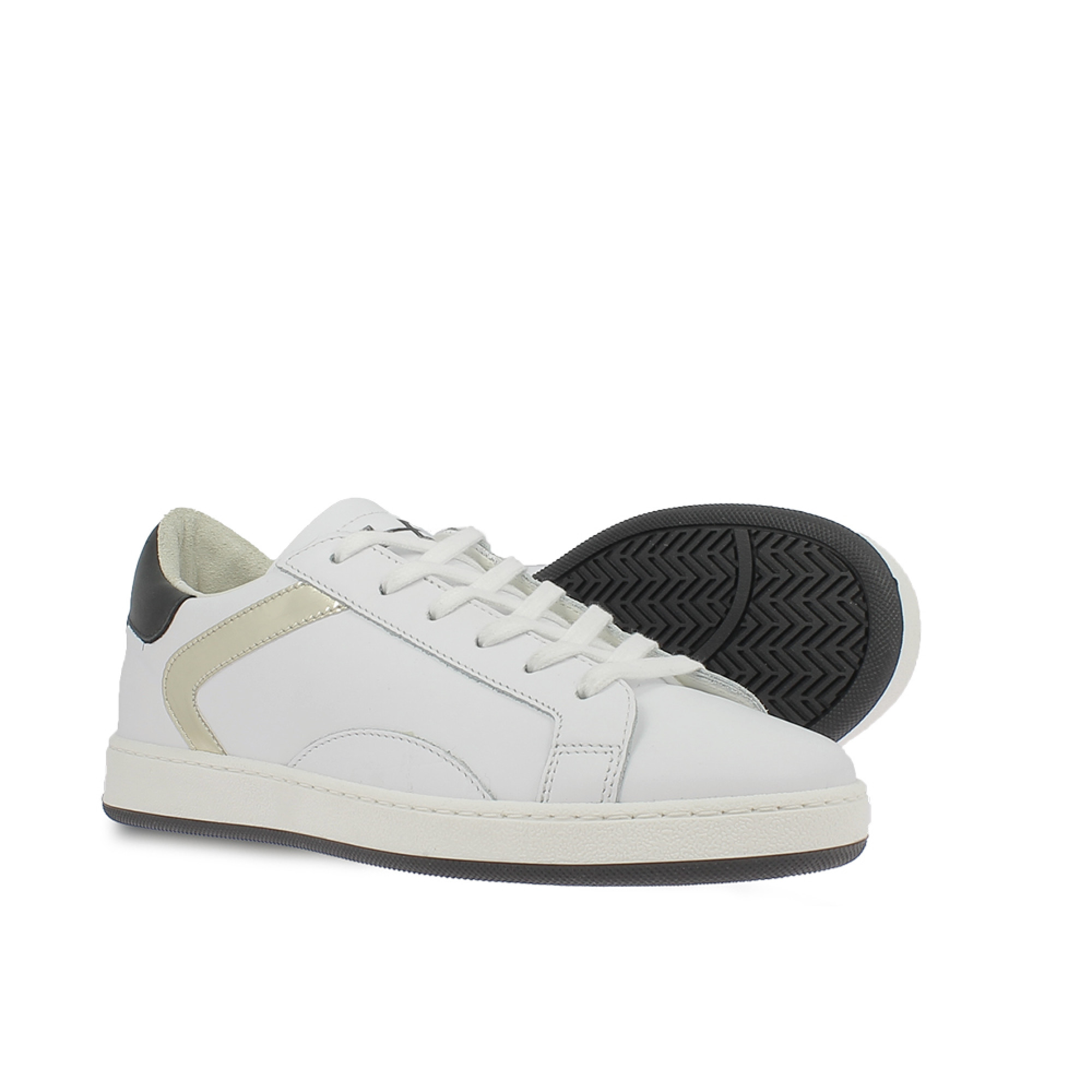Hardrige - Myrage beige / or - Jets blanc / or - vue 2