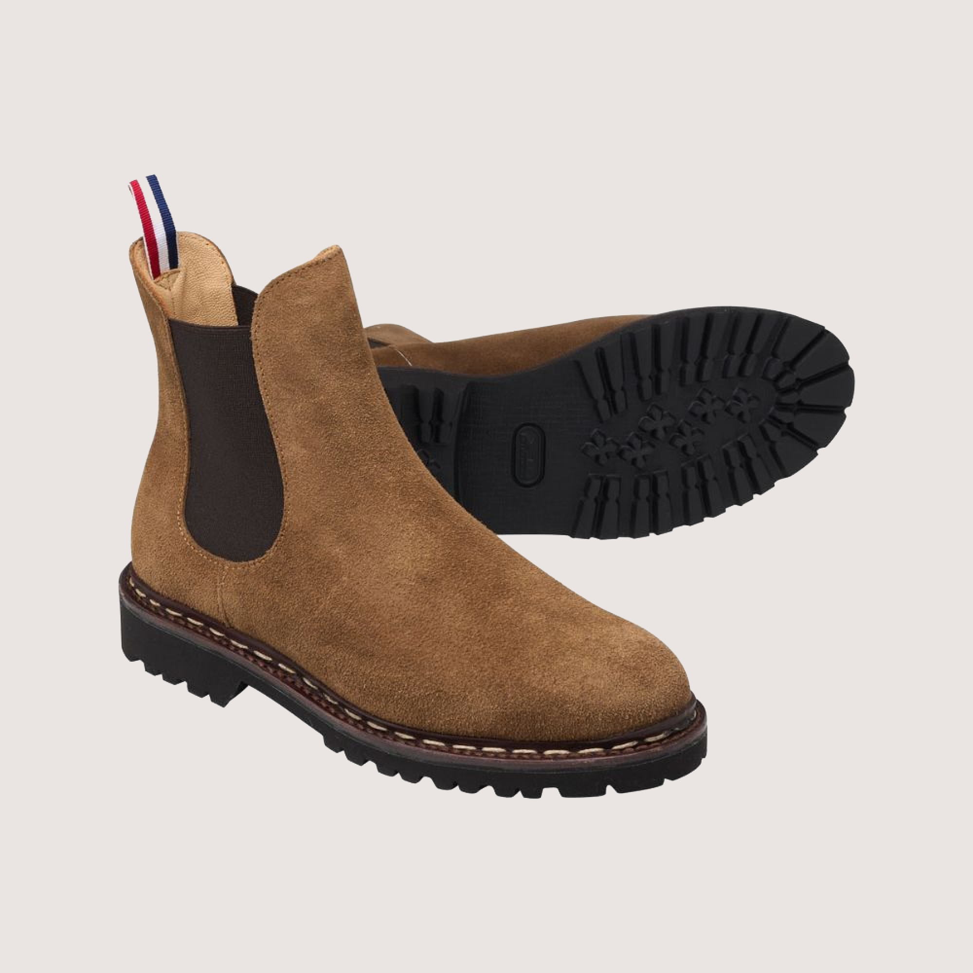 Hardrige - Boots - Sillans 2 NG suède taupe - vue 2