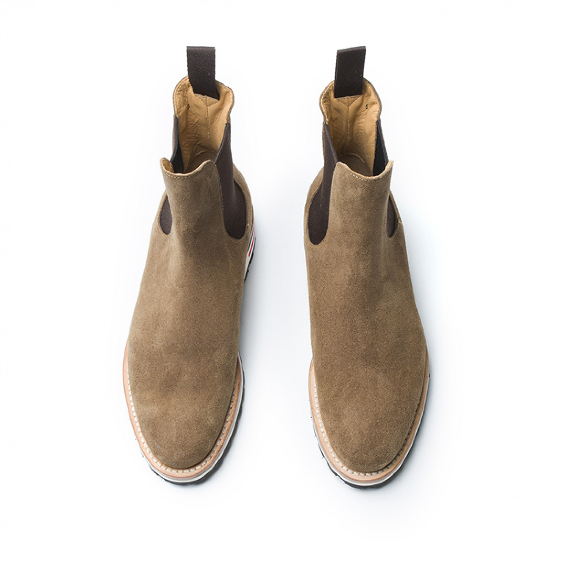 Hardrige - Oisan gold - Sillans suède taupe BBR - vue 2