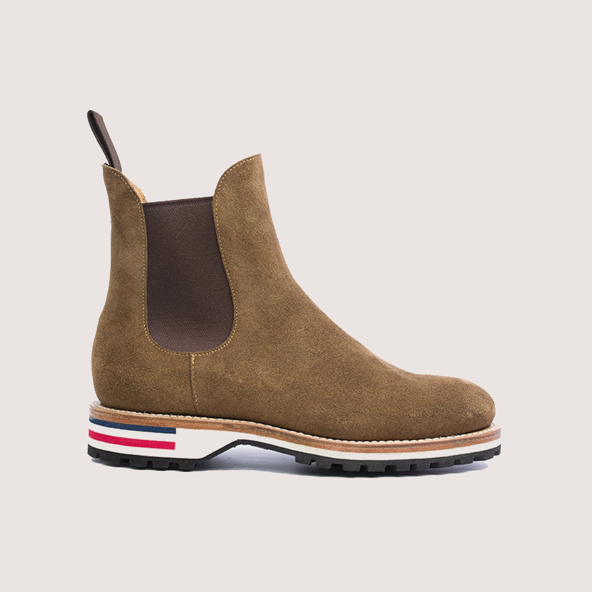 Hardrige - Boots - Sillans suède taupe BBR