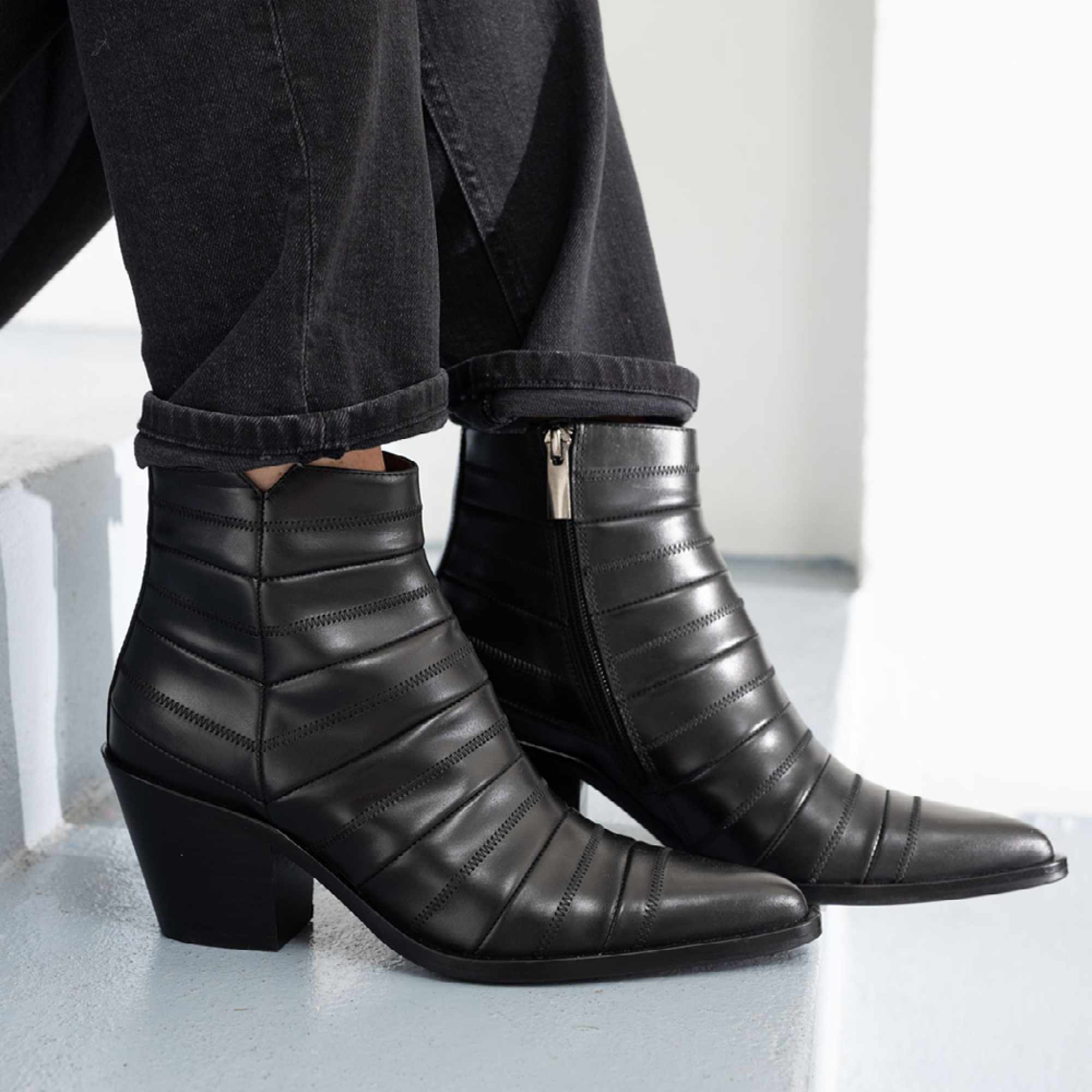 Hardrige - Bottines - Amostria noir - vue 2