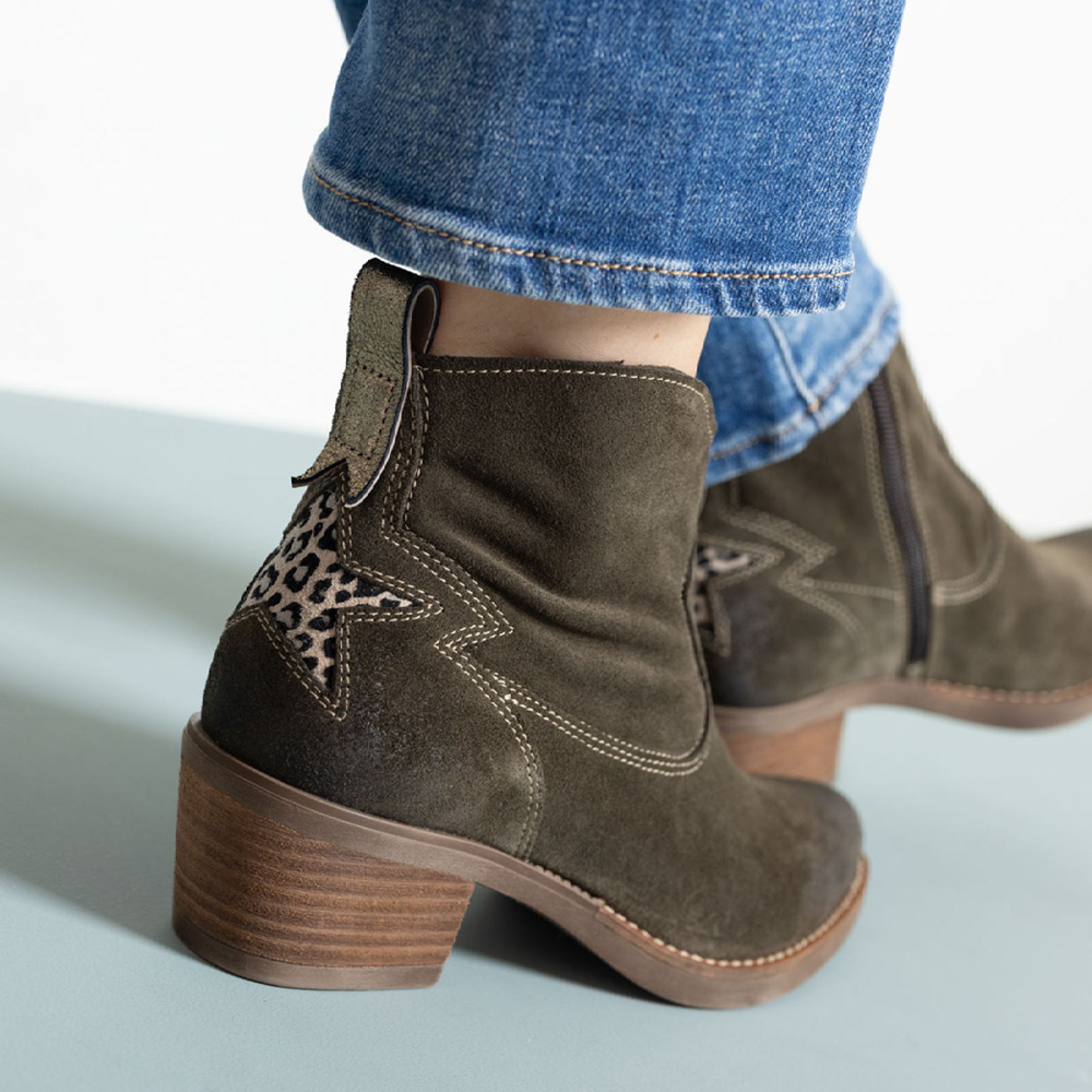 Hardrige - Bottines - April kaki - vue 2
