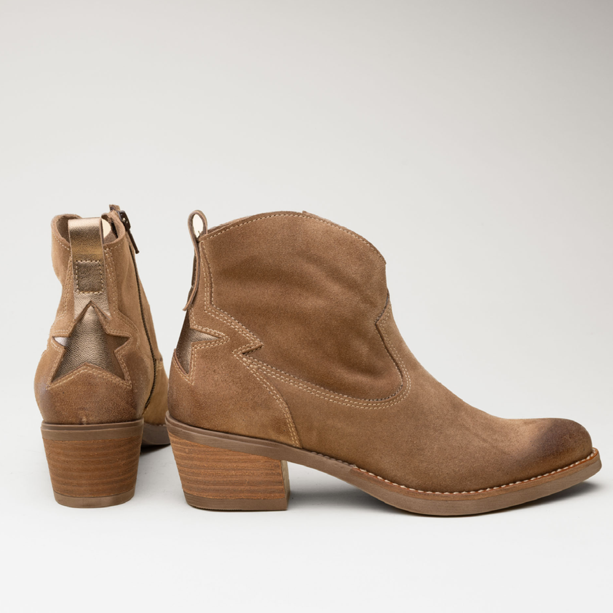 Hardrige - Bottines - April beige - vue 2