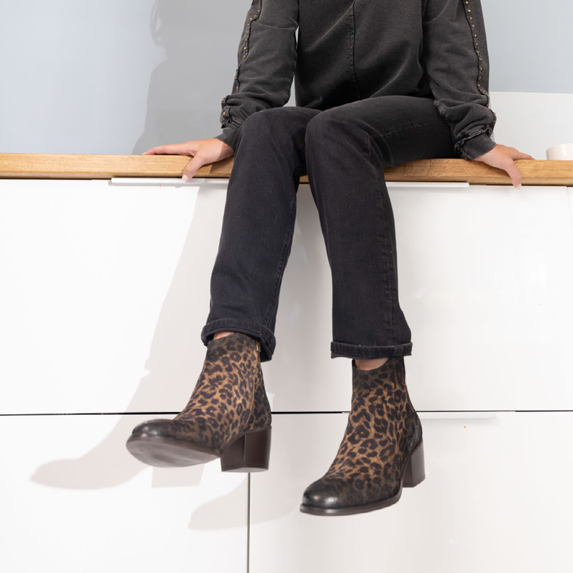 Hardrige - Bottines - Ashley leopard - vue 2