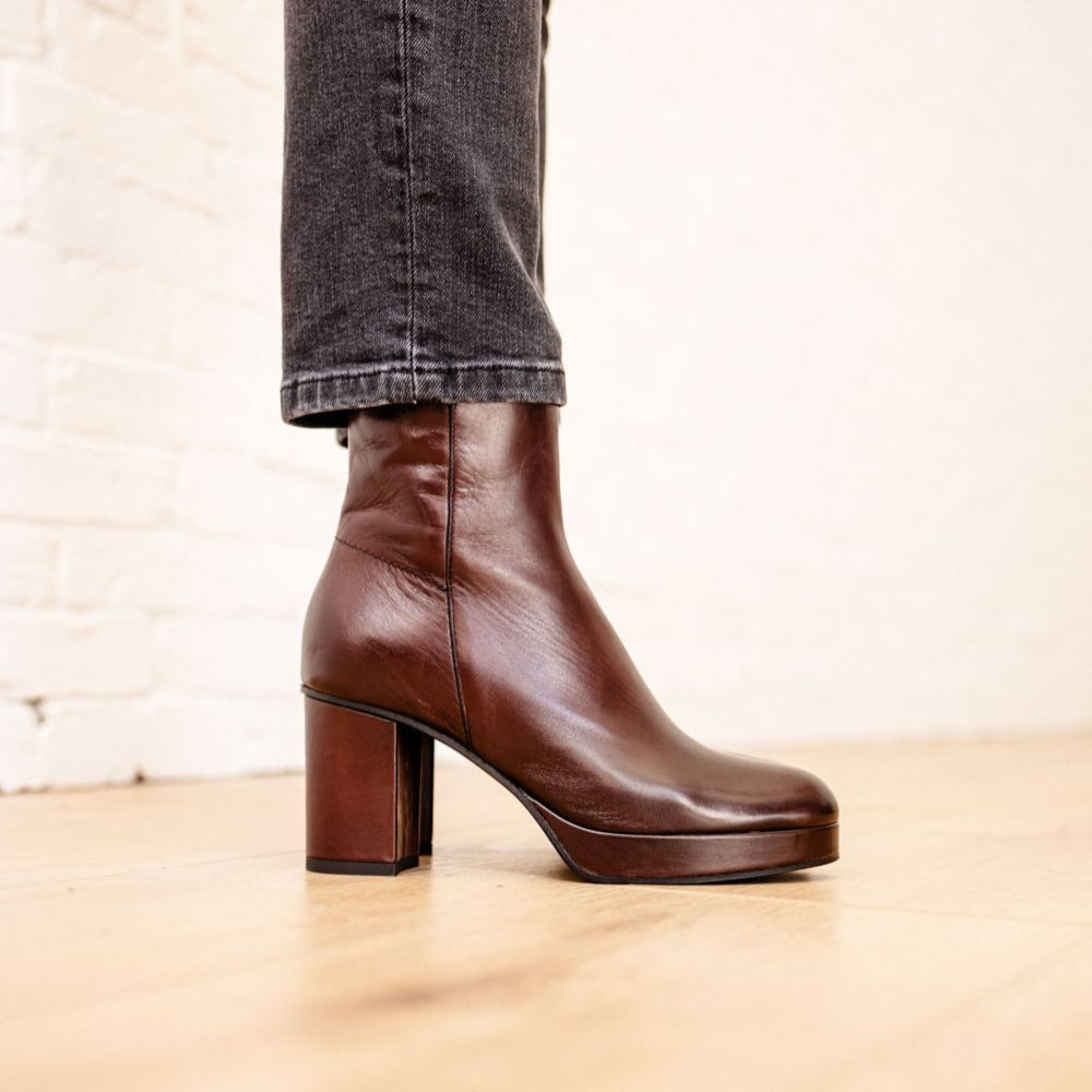 Hardrige - Bottines - Camara glove Marron