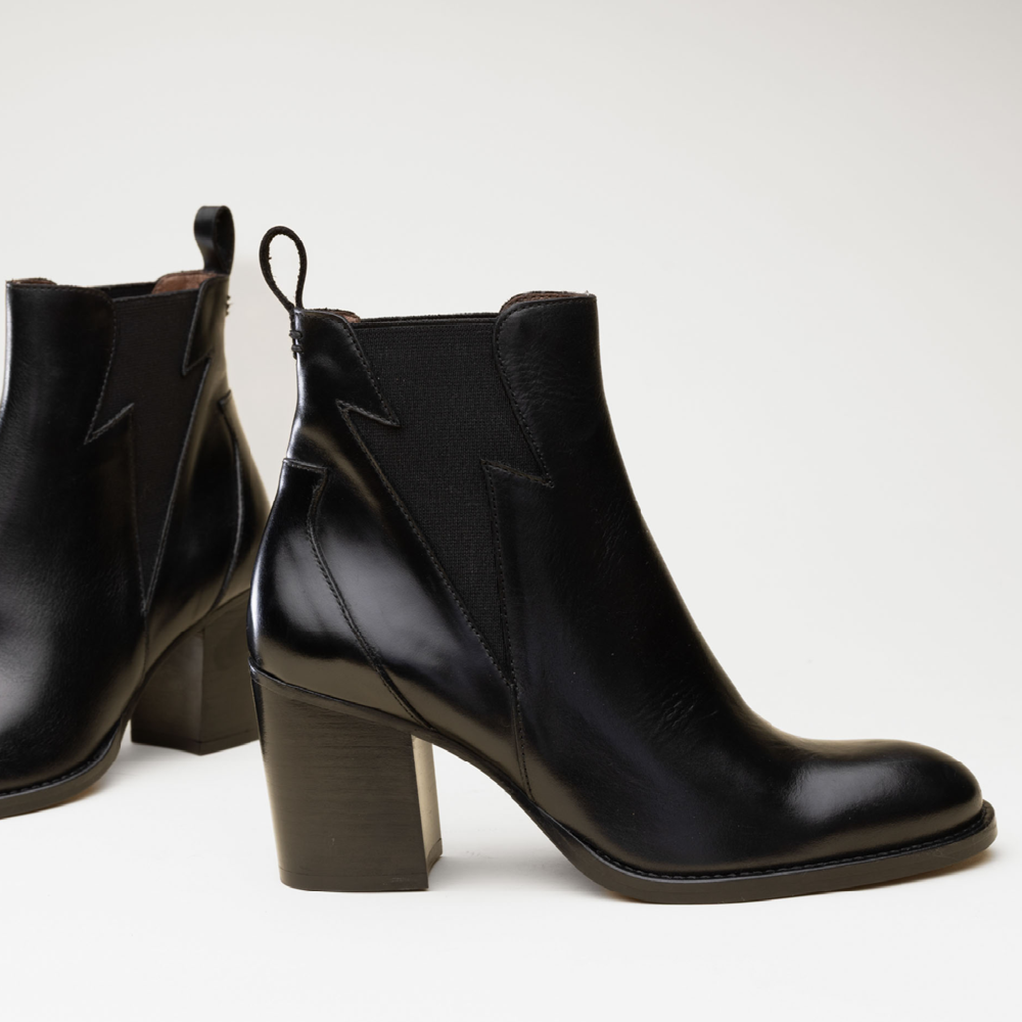 Hardrige - Bottines - Zebry noir - vue 2