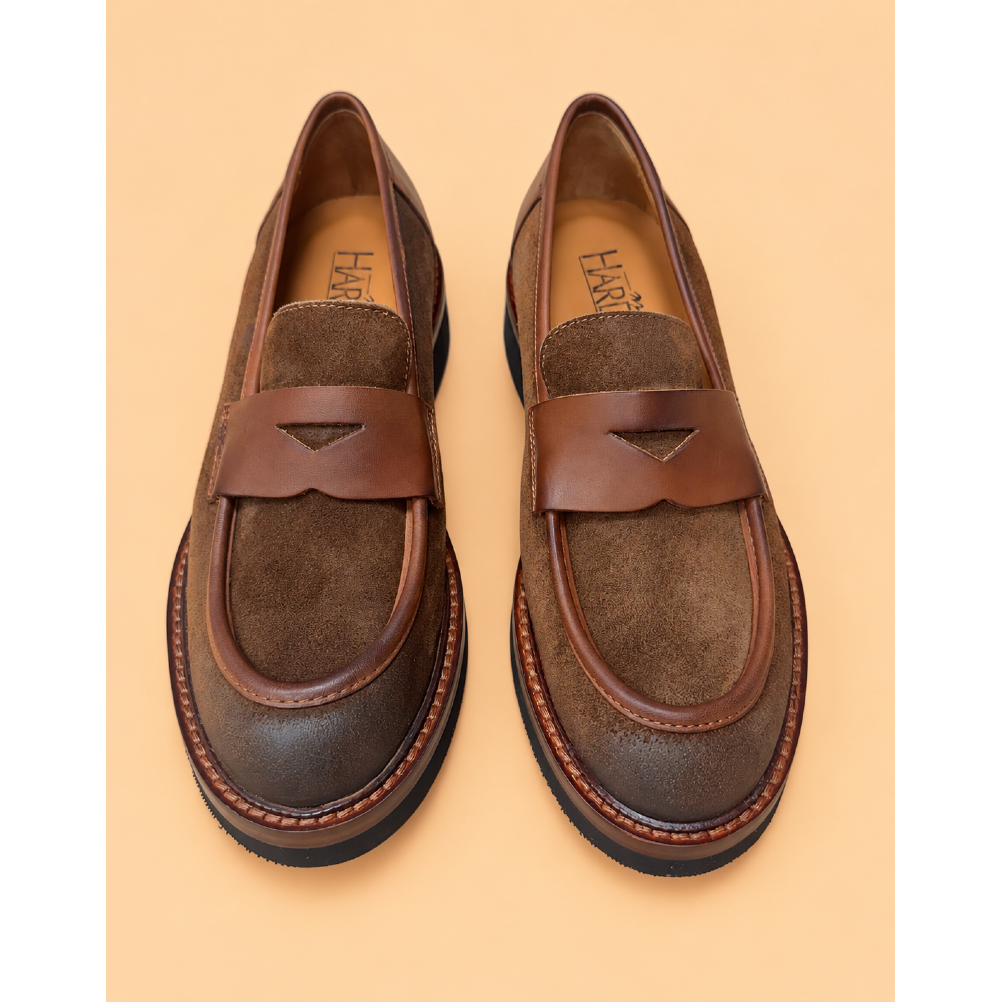Hardrige, Boston velours gold
