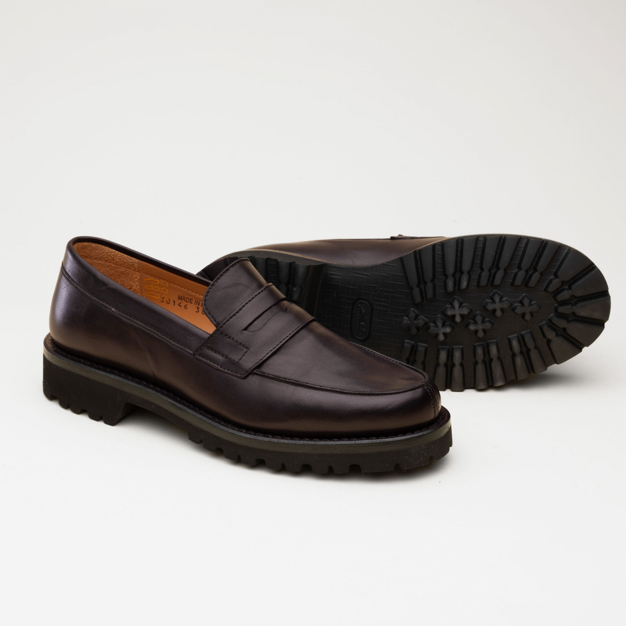 Hardrige - Mocassins - Jill choco XL - vue 2