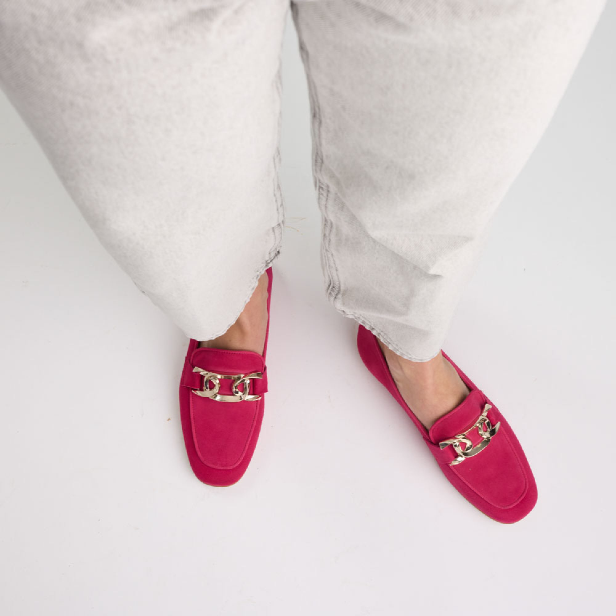 Hardrige - Maja Fushia - Moly Vel fushia - vue 2