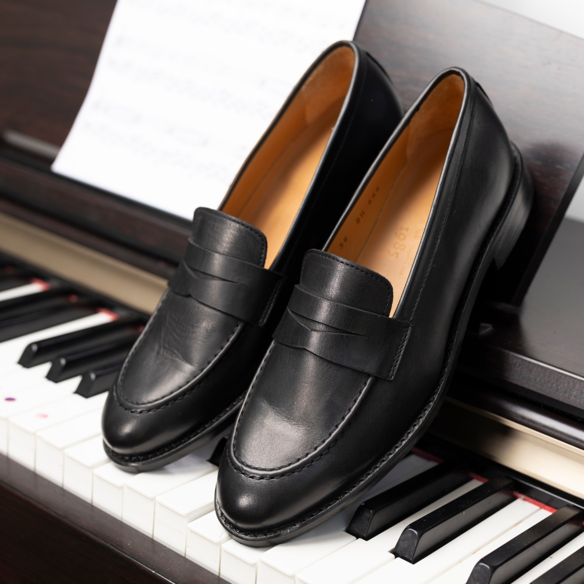 Hardrige - Mocassins - Sophie noir - vue 2