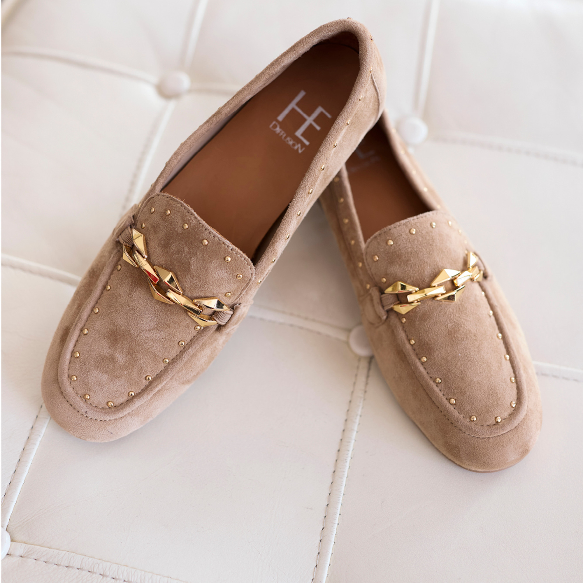 Hardrige - Mocassins - Alicia Taupe - vue 2