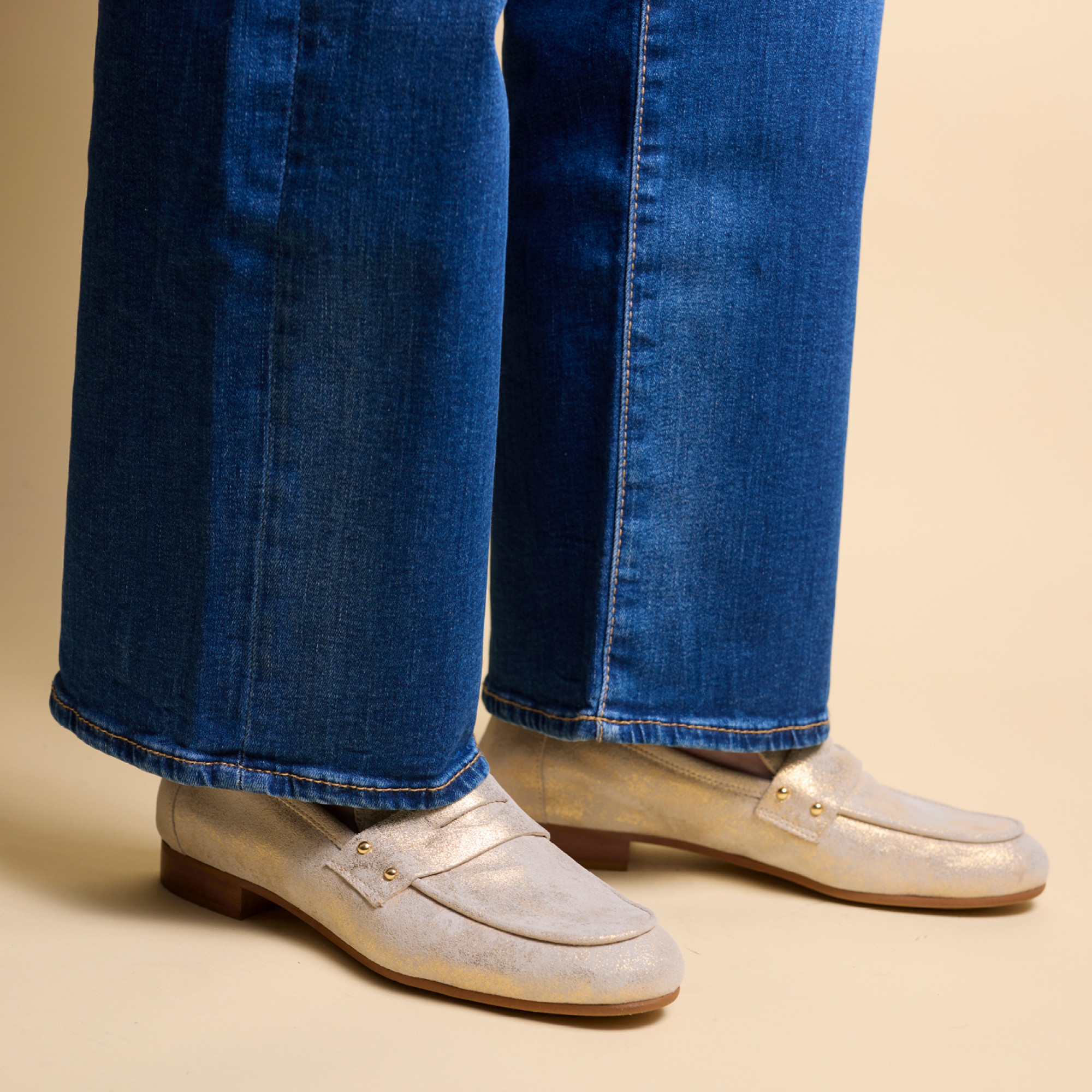Hardrige - Mocassins - Manille Platine - vue 2