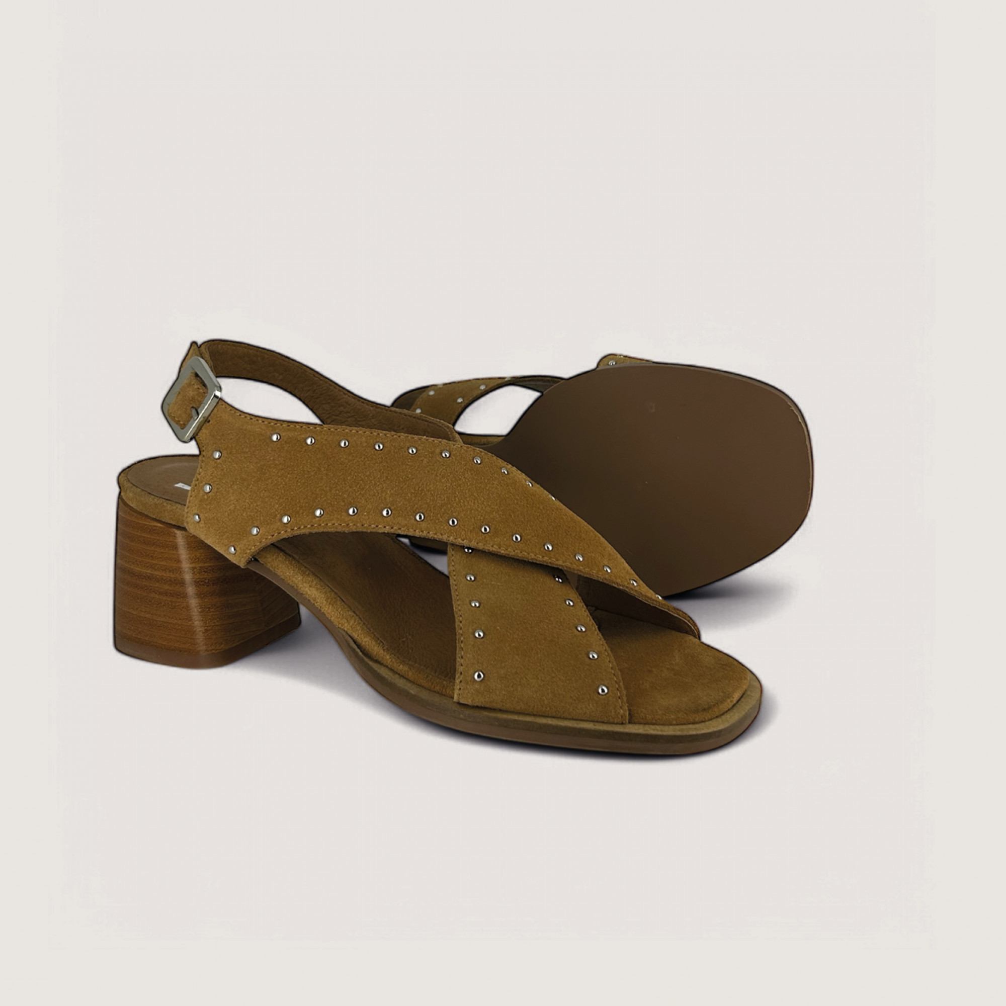 Hardrige - Sandales - Accord Camel - vue 2