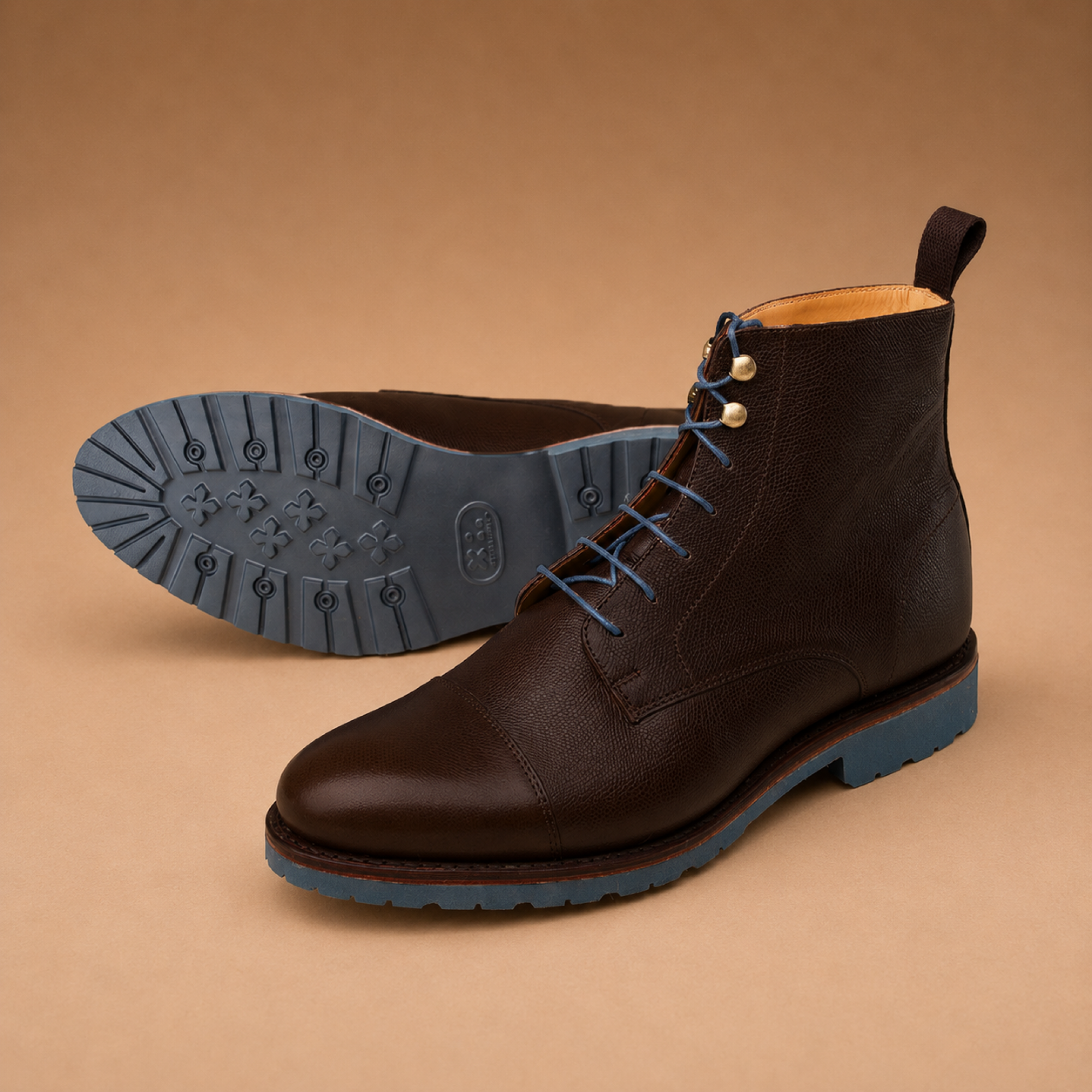 Hardrige - Cousu Goodyear Homme - Hector grainé choco - vue 2