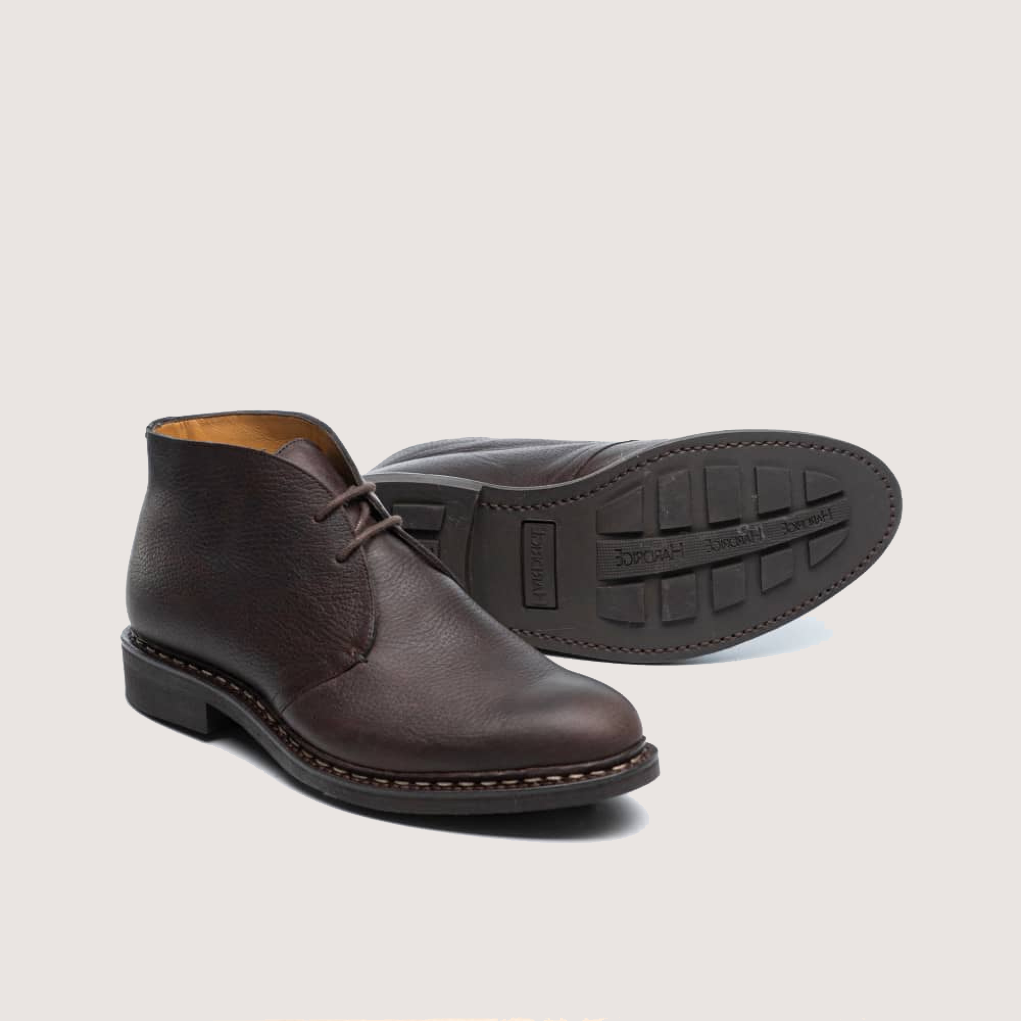 Hardrige - Cousu Norvégien Homme - Jerry Marron - vue 2