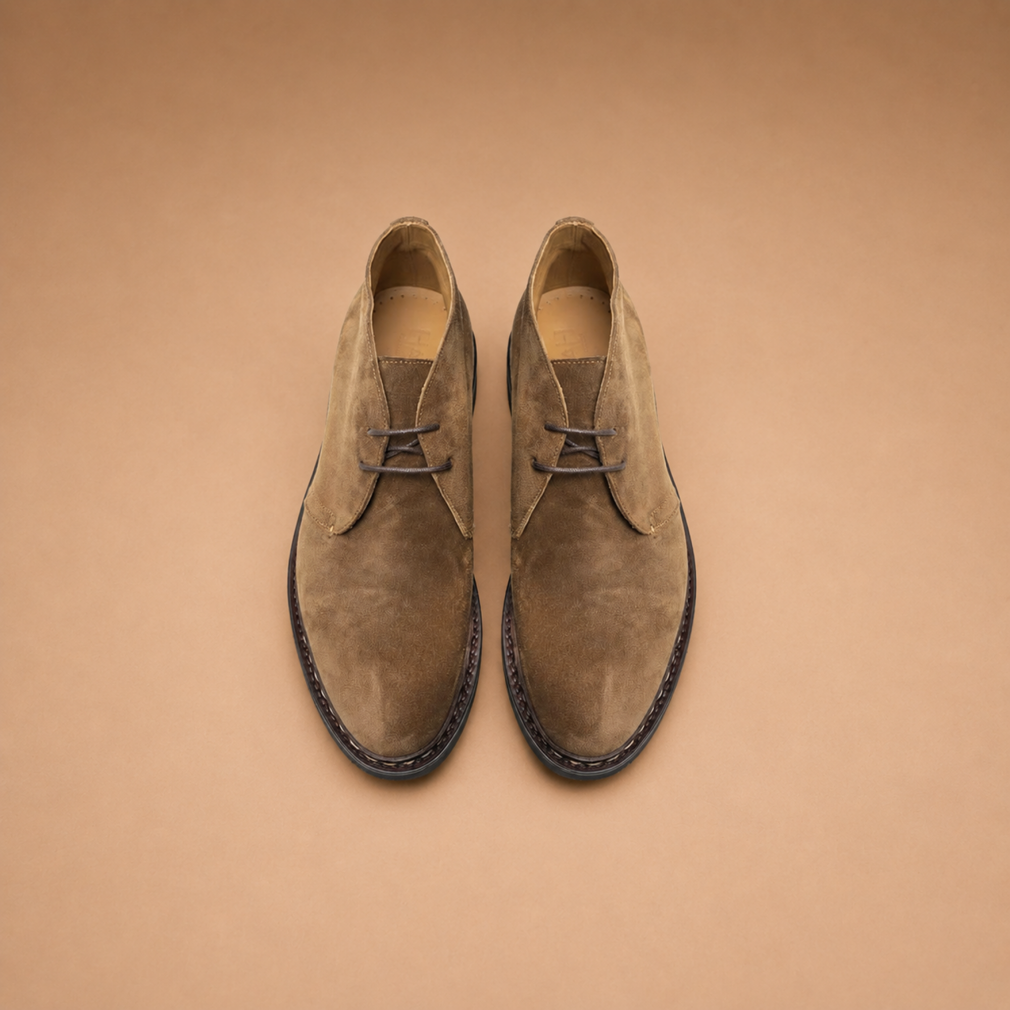 Hardrige, Jerry Velours Taupe