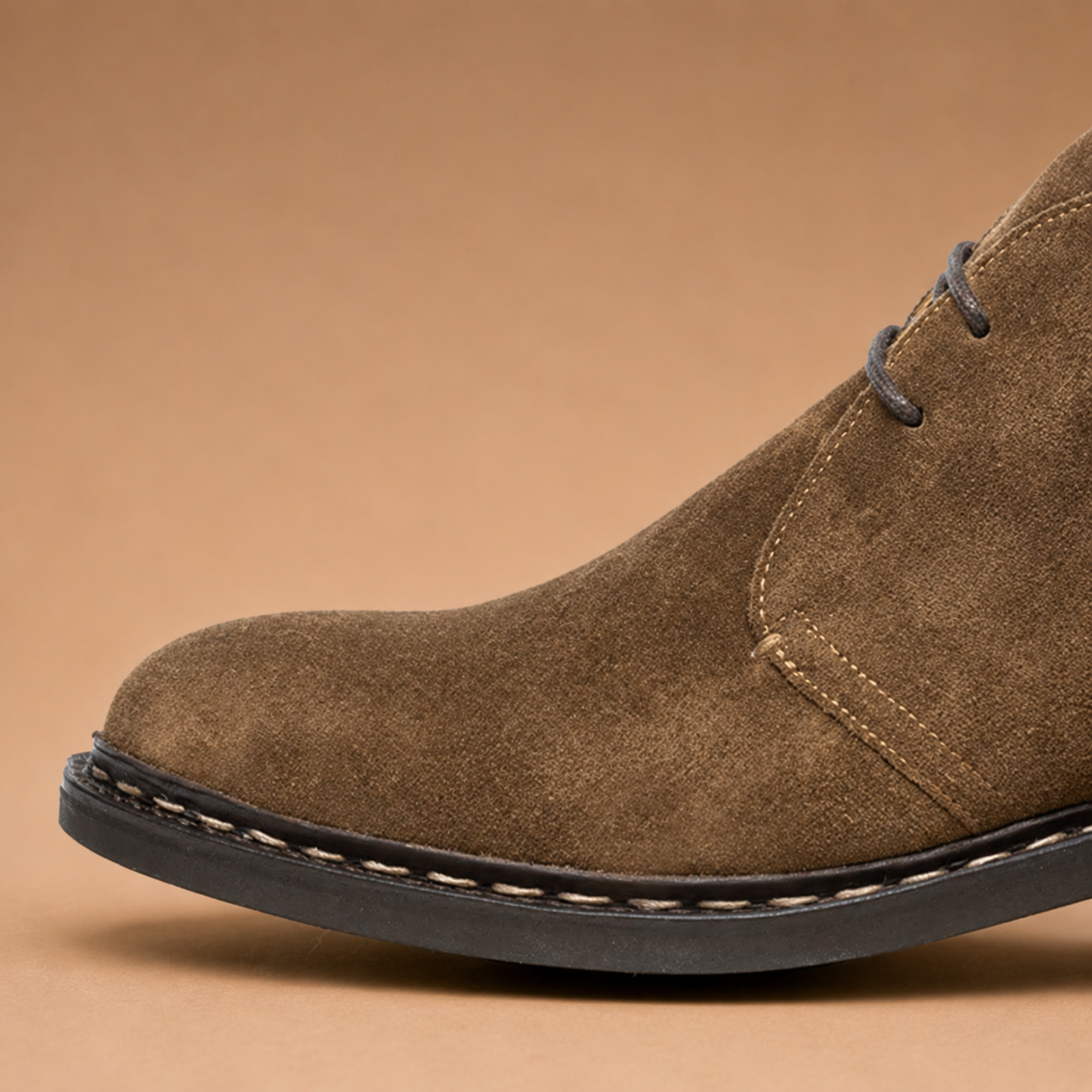 Hardrige, Jerry Velours Taupe