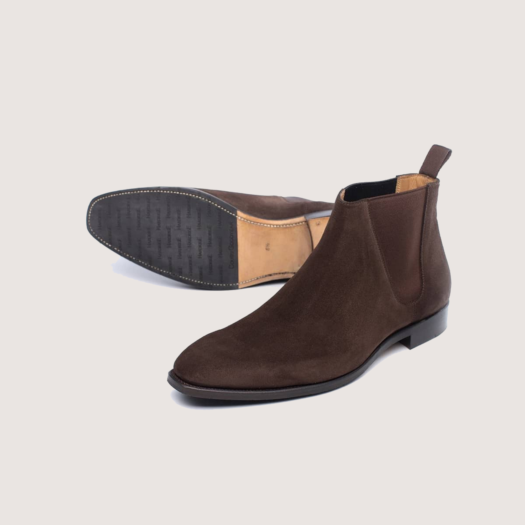 Hardrige - Tim Marron - Smith Velours Marron - vue 2