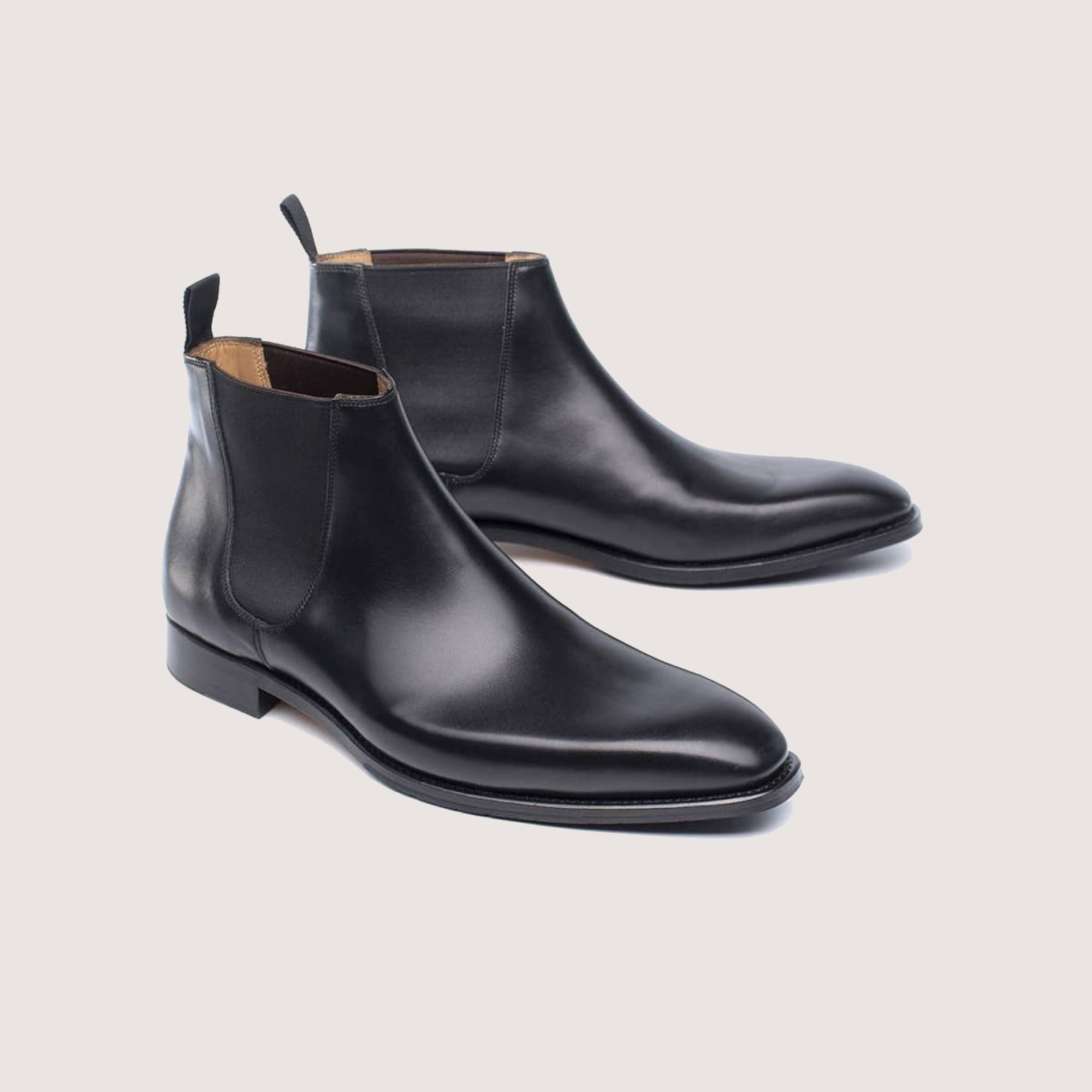 Hardrige - Cousu Goodyear Homme - Smith noir - vue 2