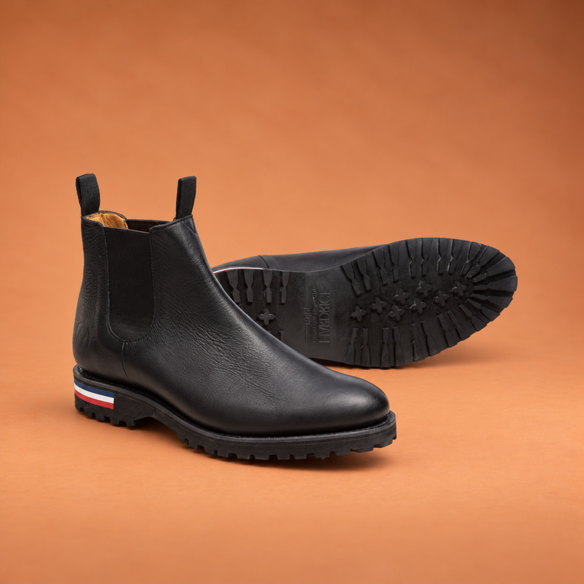 Hardrige - Semelle gomme BBR - Veymont Noir - vue 2