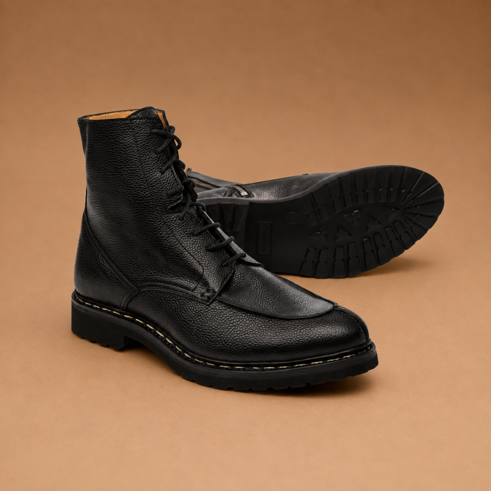 Hardrige - Cousu Norvégien Homme - Lans Highland noir - vue 2