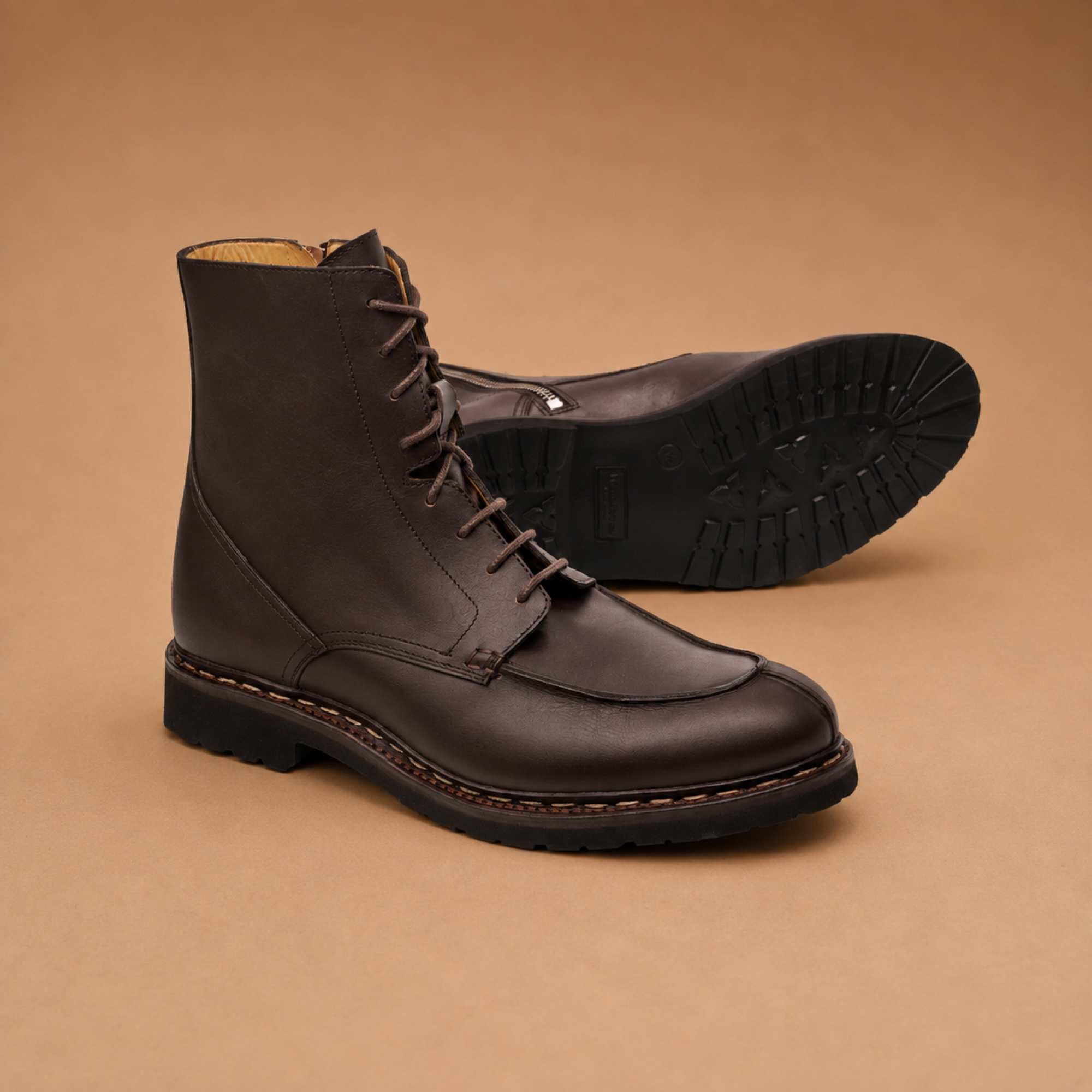 Hardrige - Cousu Norvégien Homme - Lans hydro mocca - vue 2