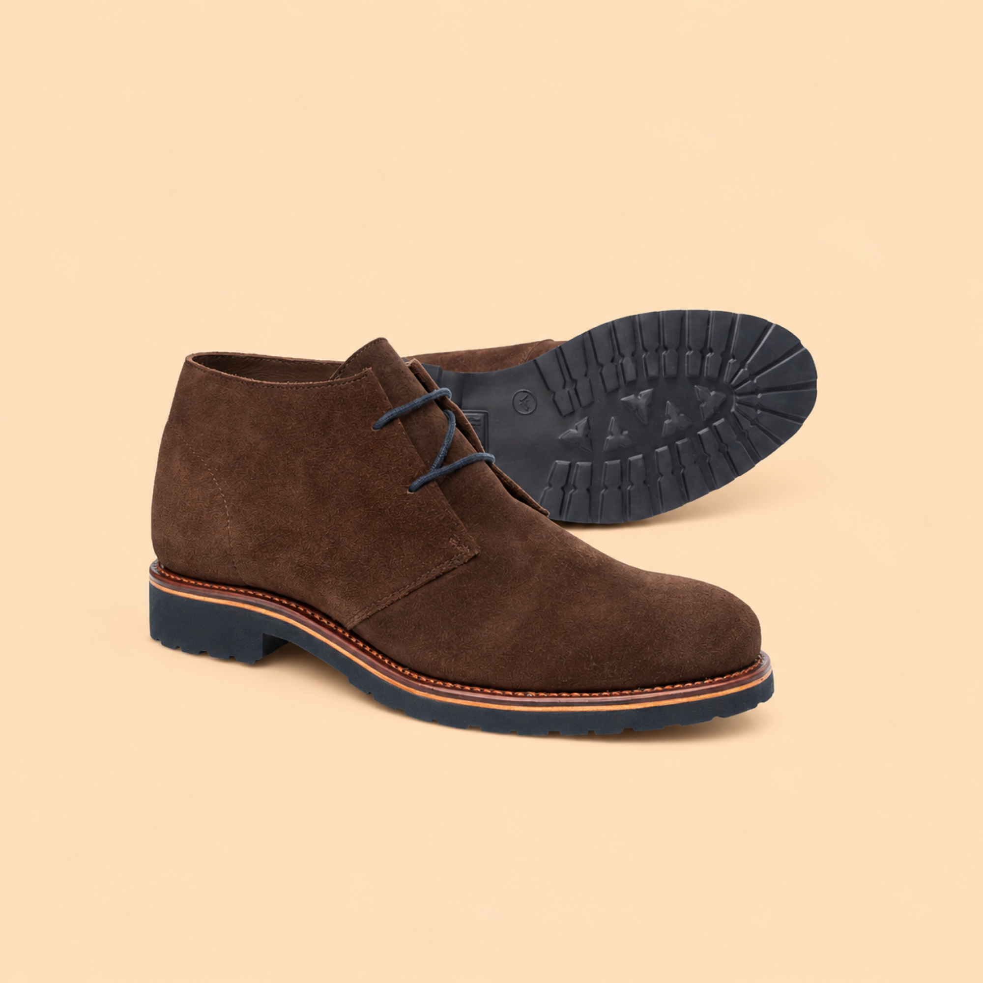 Hardrige - Semelle X-light noir - Rencurel marron - vue 2