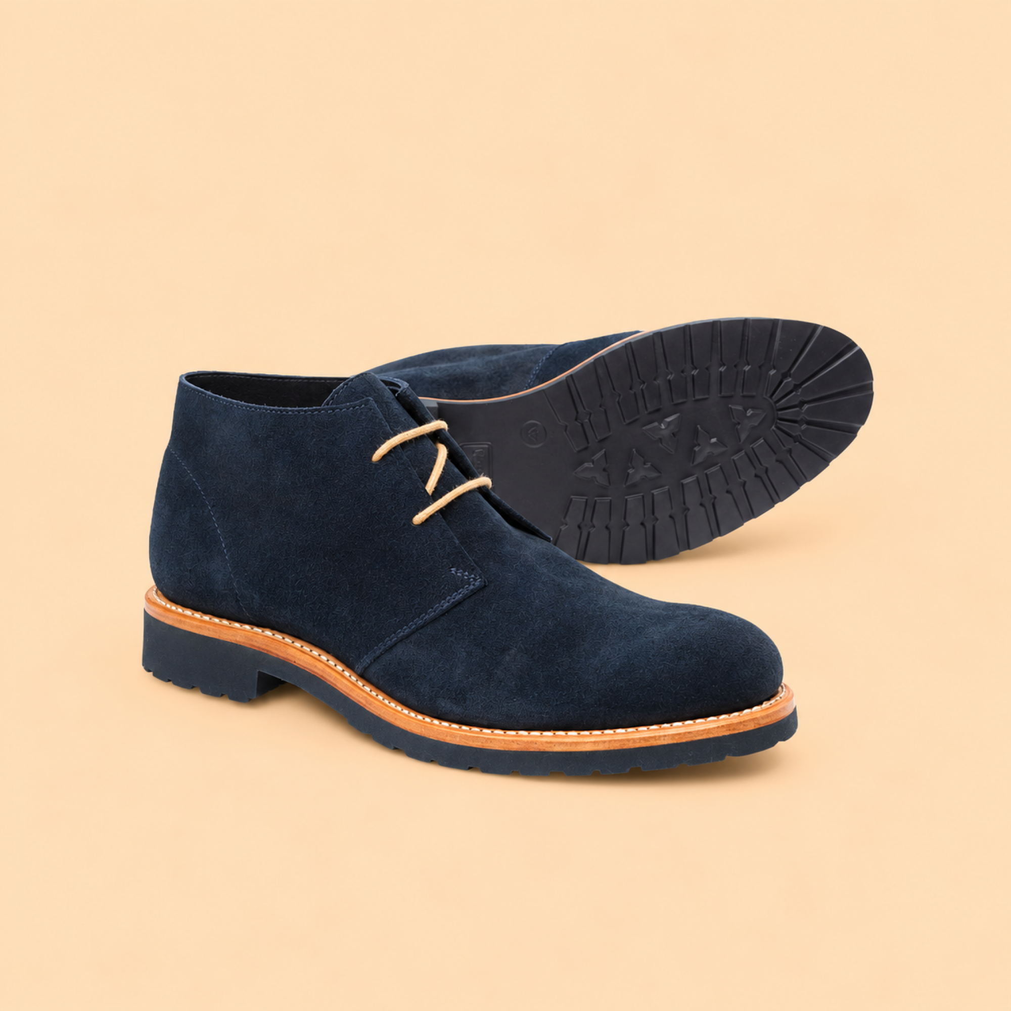 Hardrige - Semelle X-light noir - Rencurel navy - vue 2