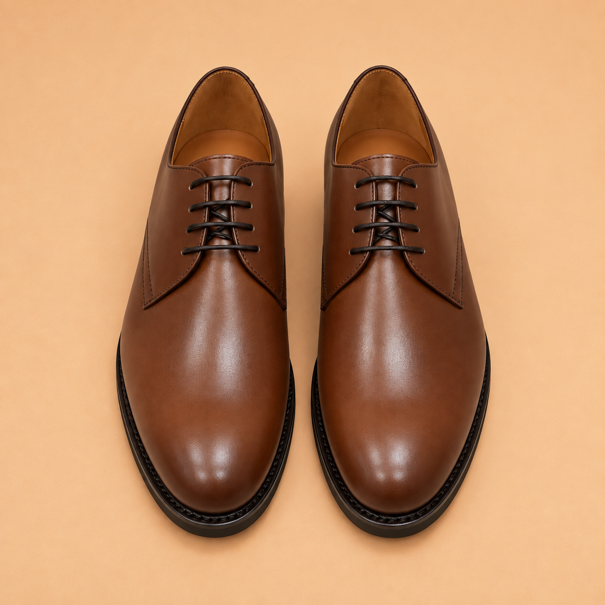 Hardrige, Derby homme en cuir gold - Tom