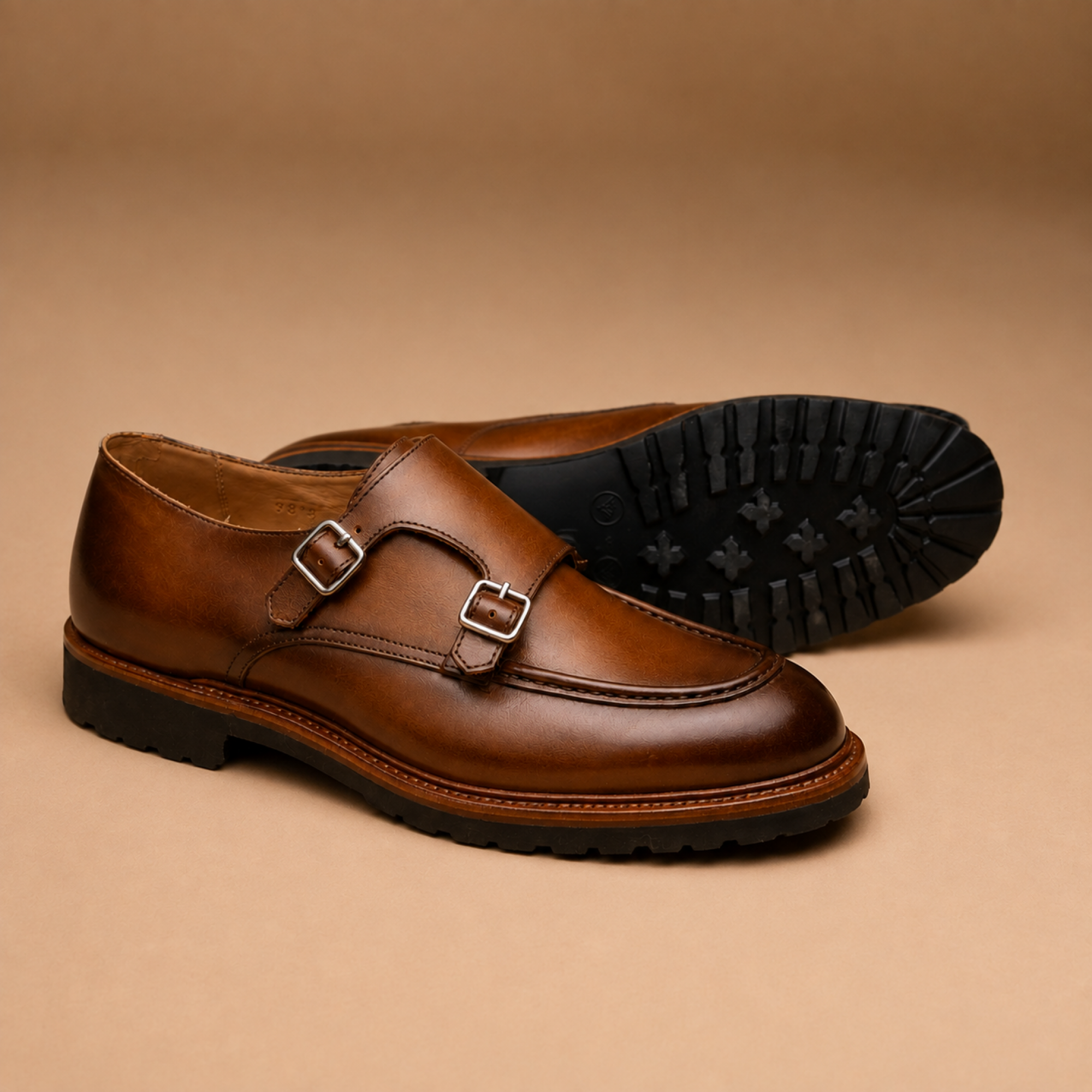 Hardrige - Chaussure bateau homme marron – Forêt - Bugat gold - vue 2