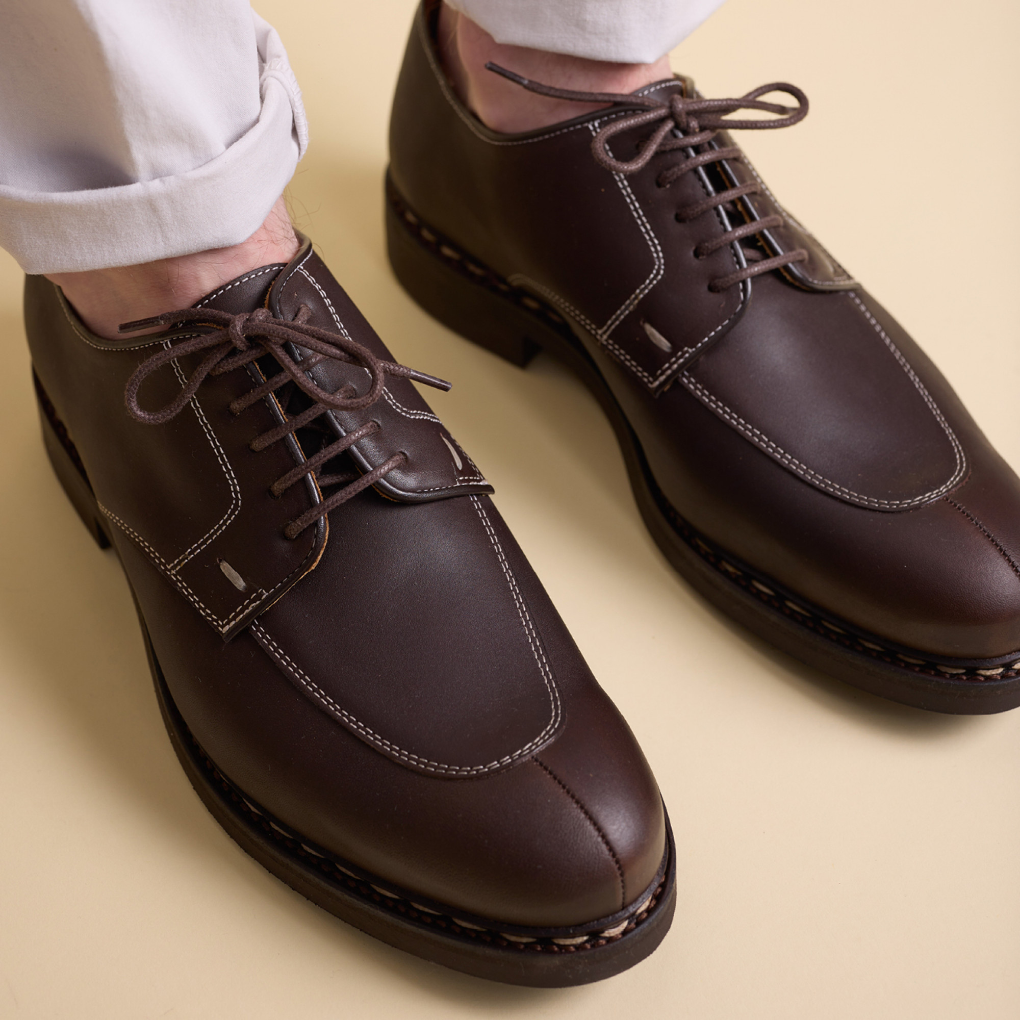 Hardrige - Derbies - Cactus Marron - vue 2