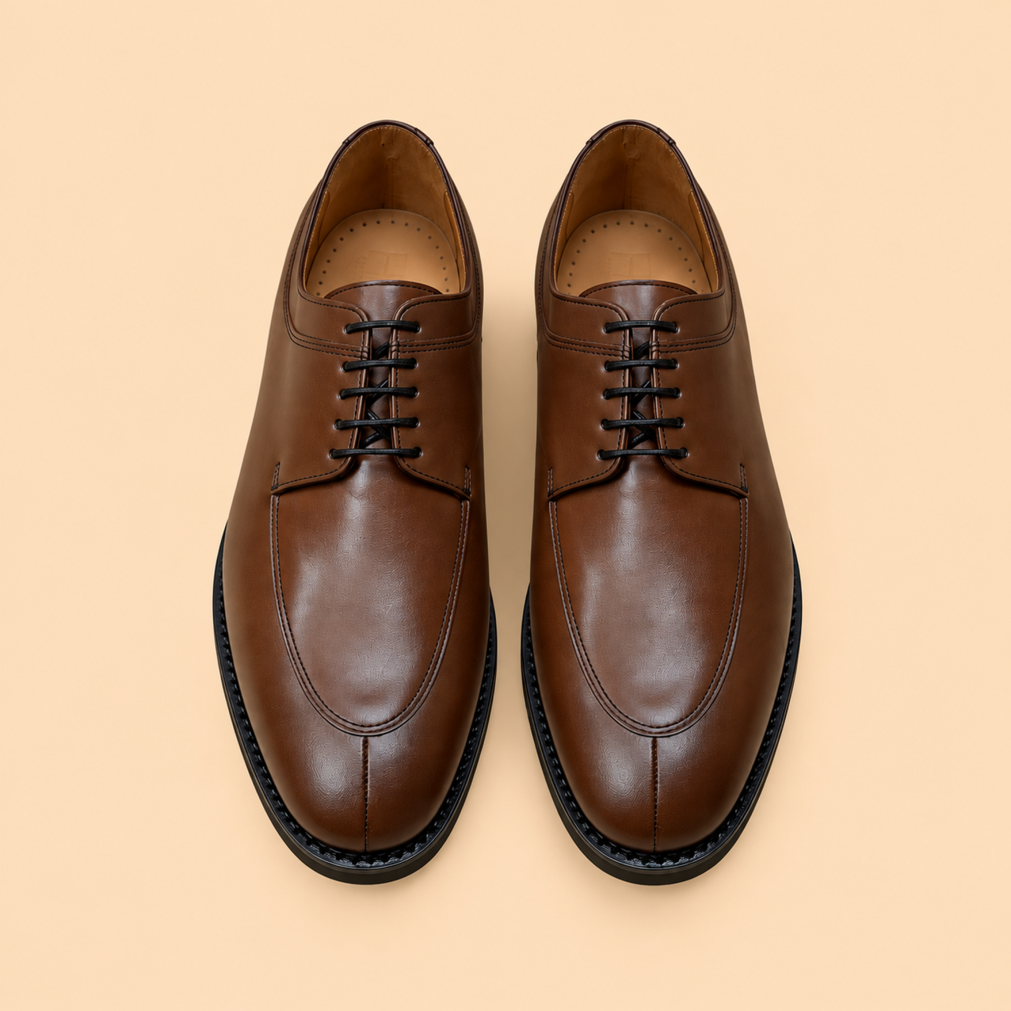 Hardrige, Derby homme en cuir gold - Garry