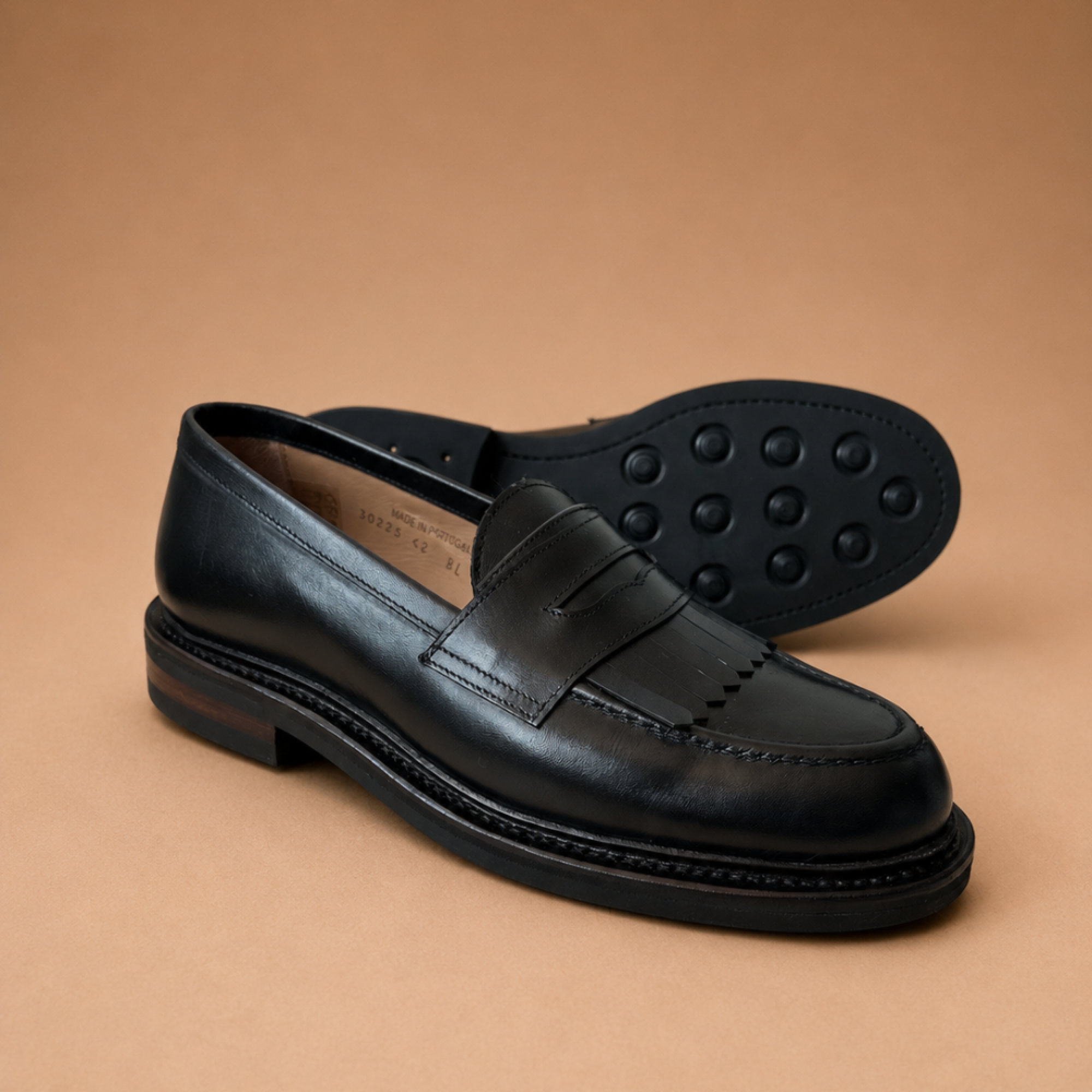 Hardrige, Hardi cuir noir