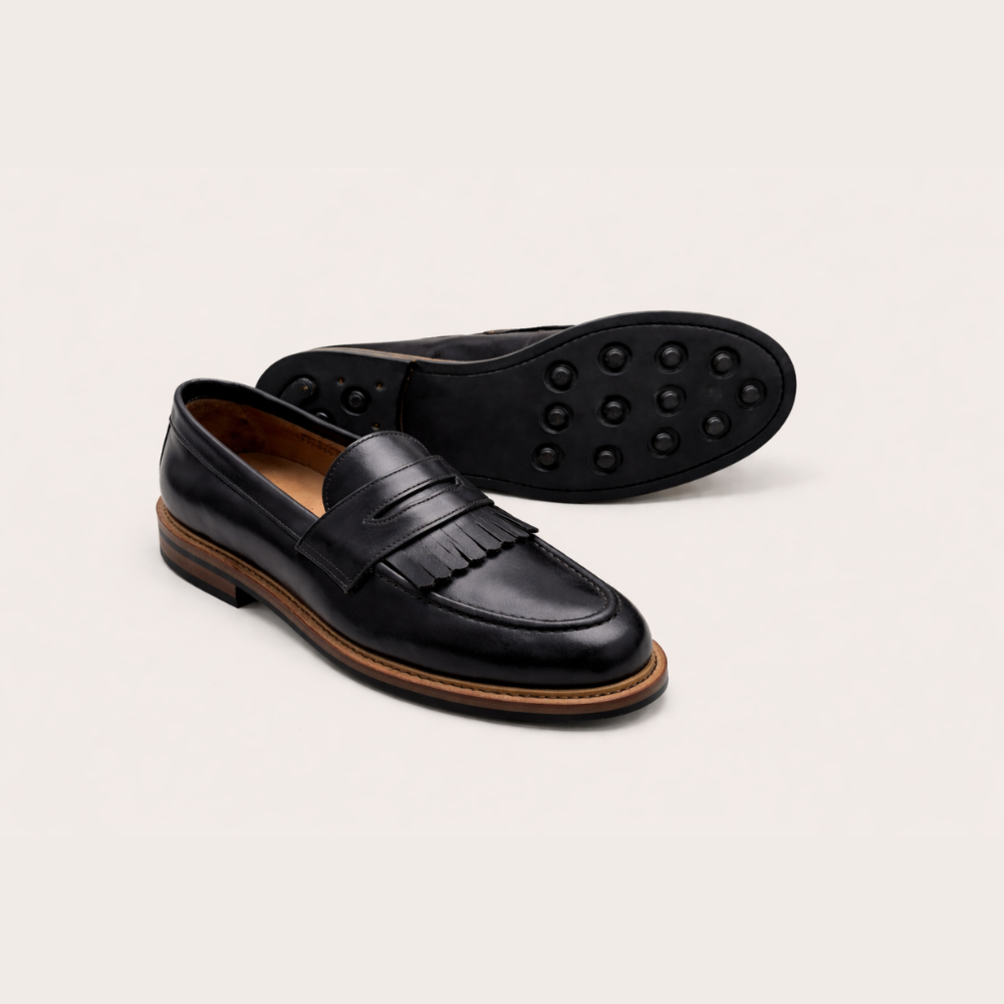 Hardrige, Hardi cuir noir