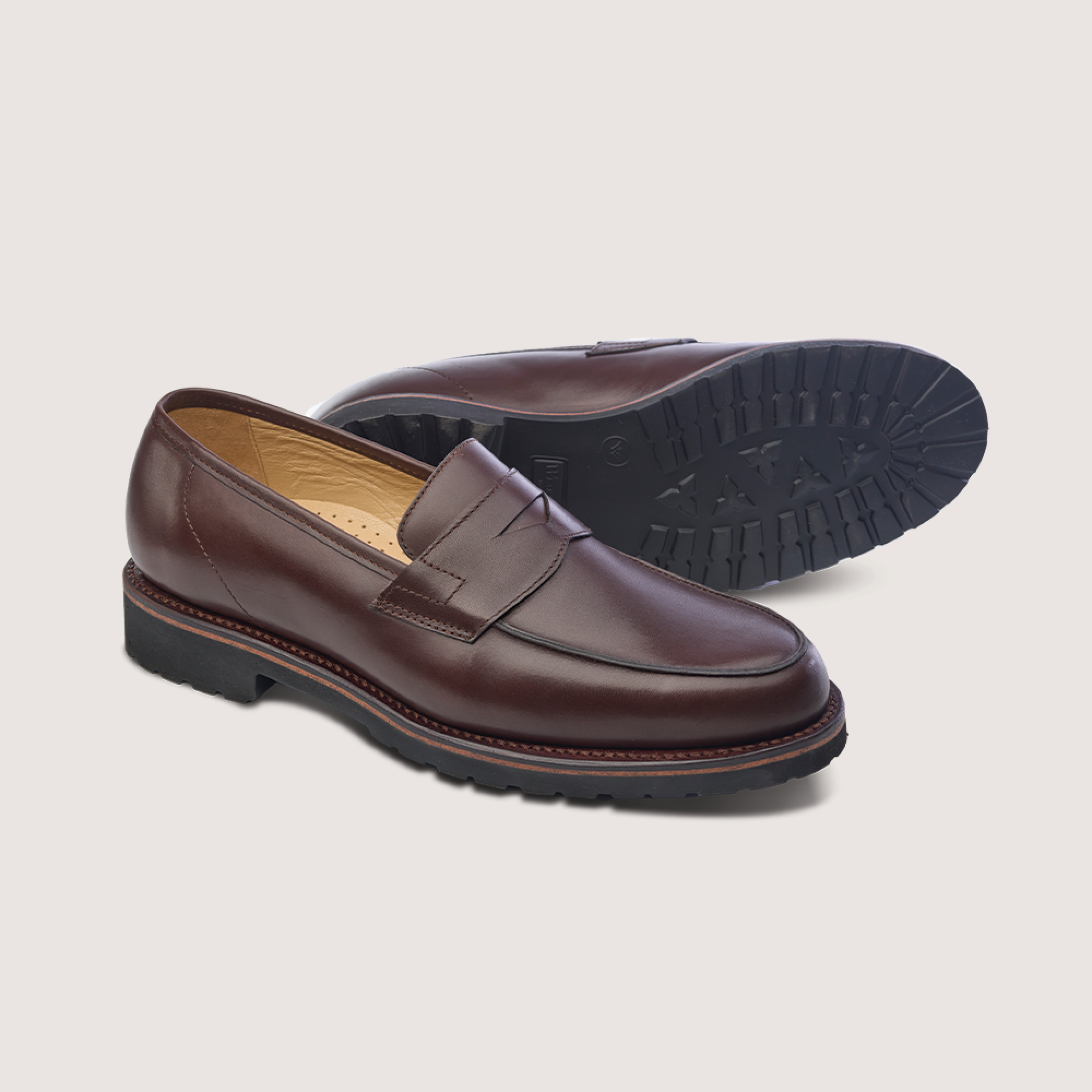 Hardrige - Ceinture Gauthier chocolat - Bobby Marron X-Light - vue 2