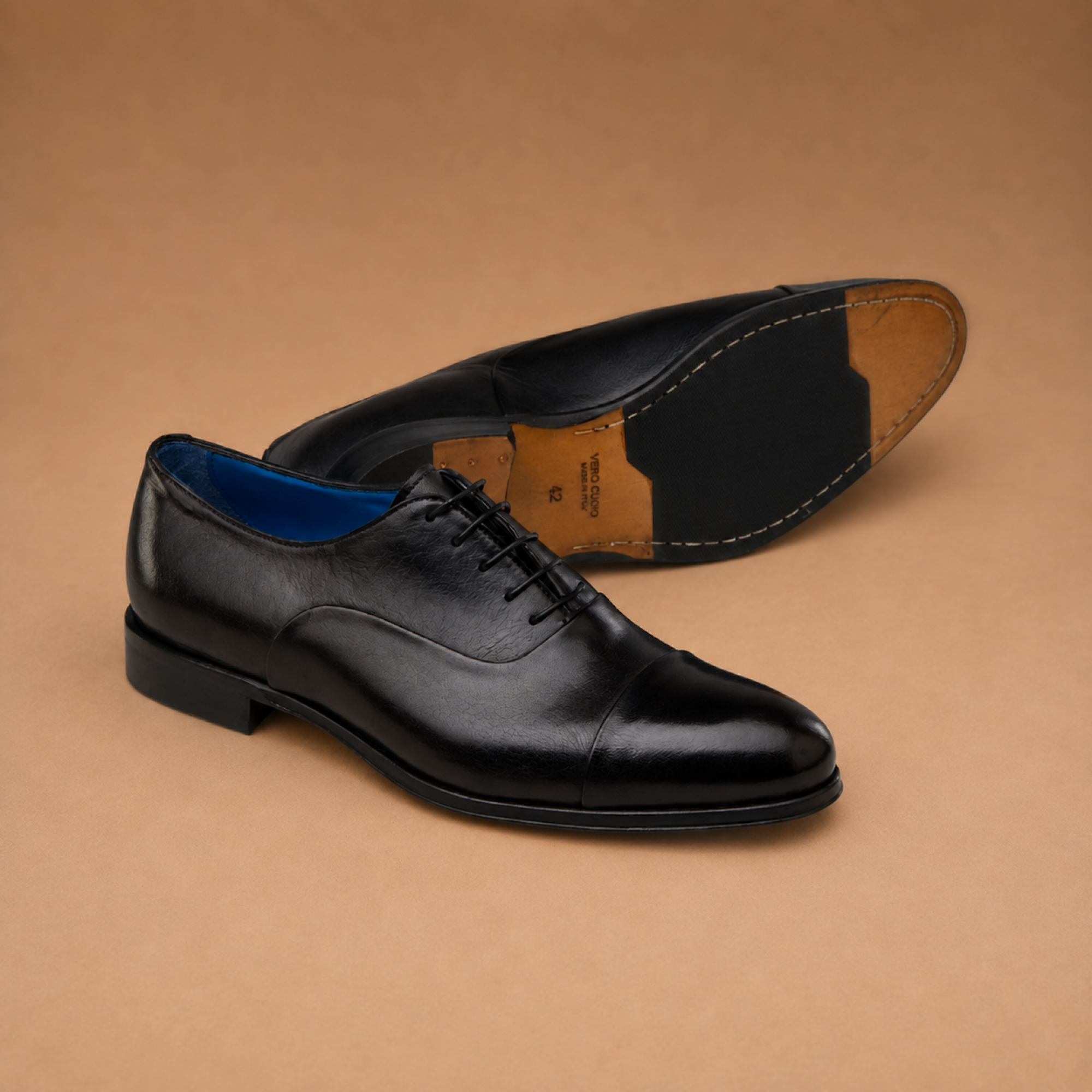 Hardrige - Chaussures richelieu homme - M215 Noir - vue 2