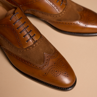 Lazar gold suede  - vue 2