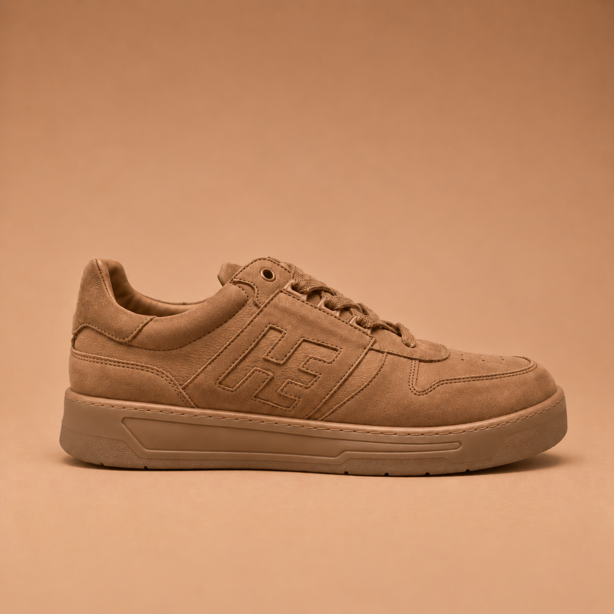 Hardrige - HE05 - Baskets pour homme - HE05 Nubuck Camel